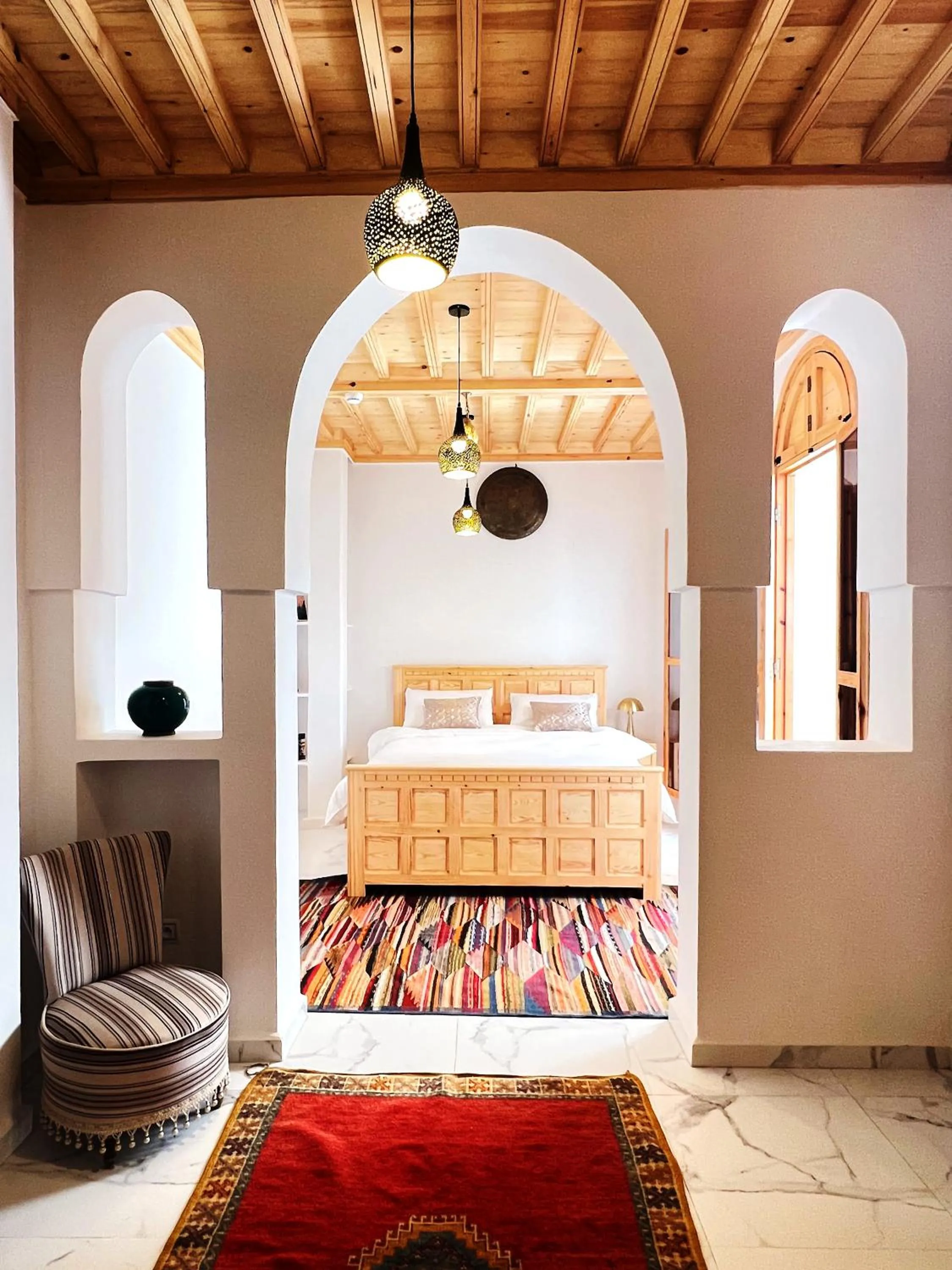 Photo of the whole room, Bed in Riad Al Manara