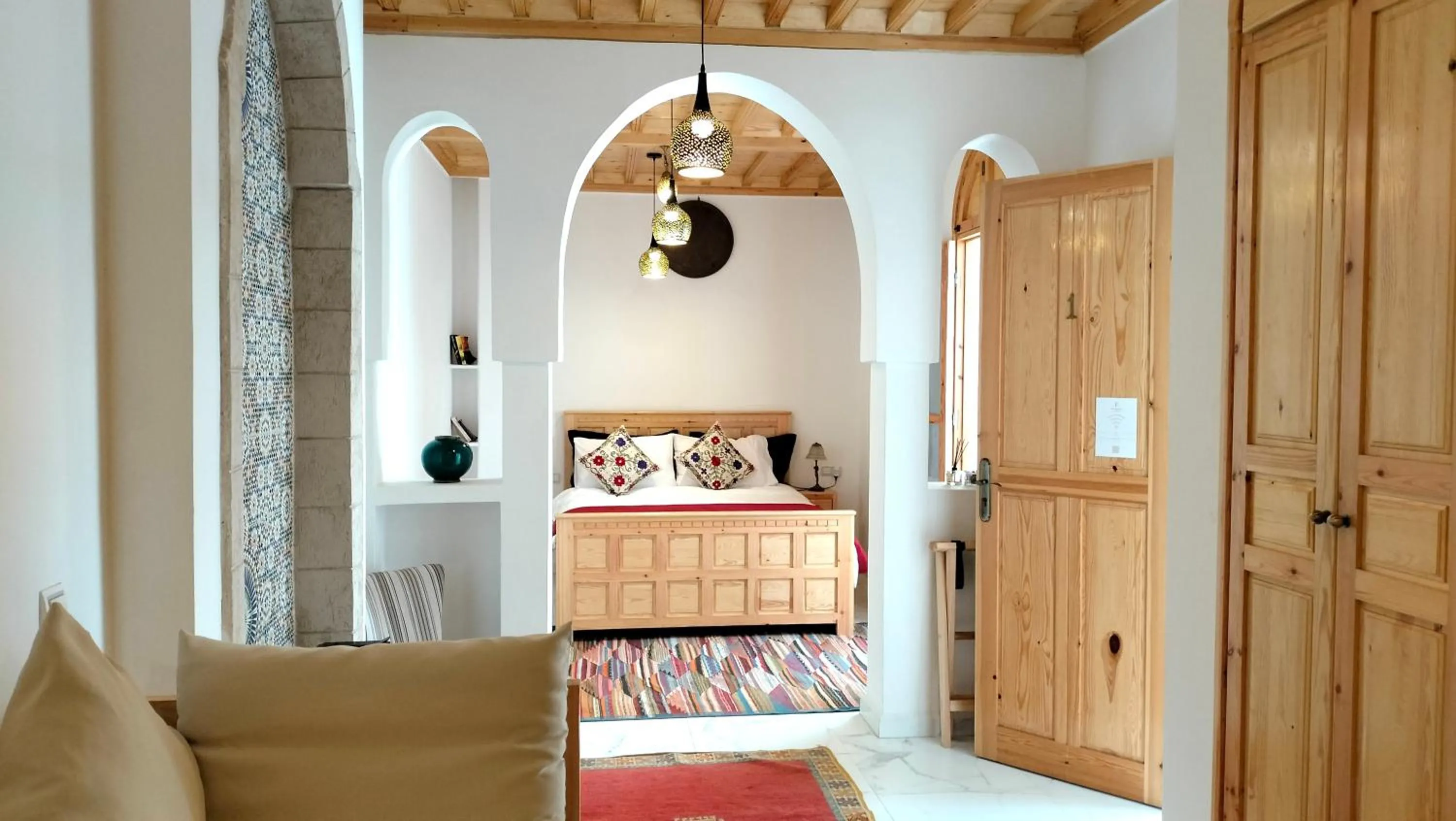 Bedroom in Riad Al Manara