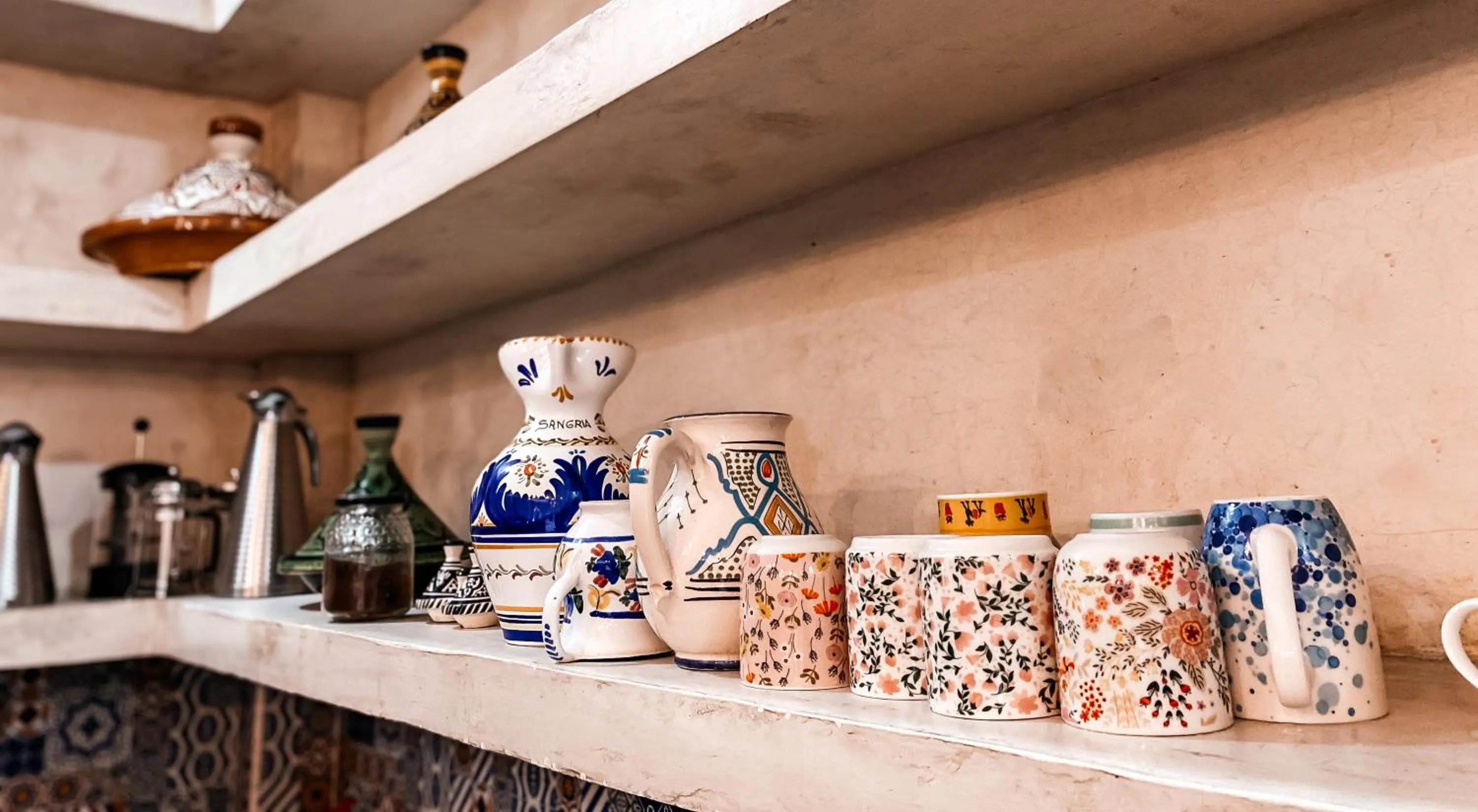 Decorative detail in Riad Al Manara