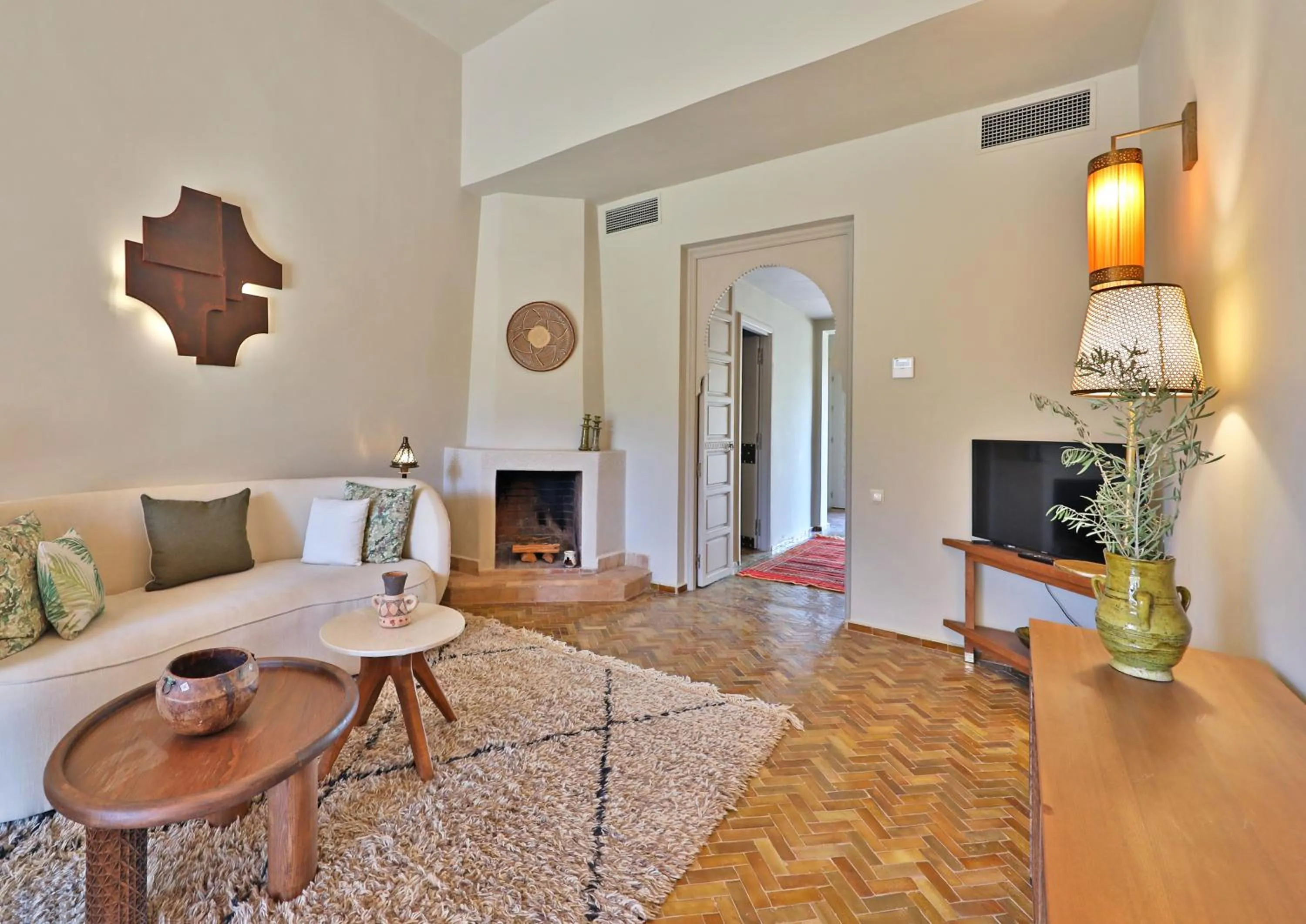 Seating area in Domaine Des Remparts Hotel & Spa