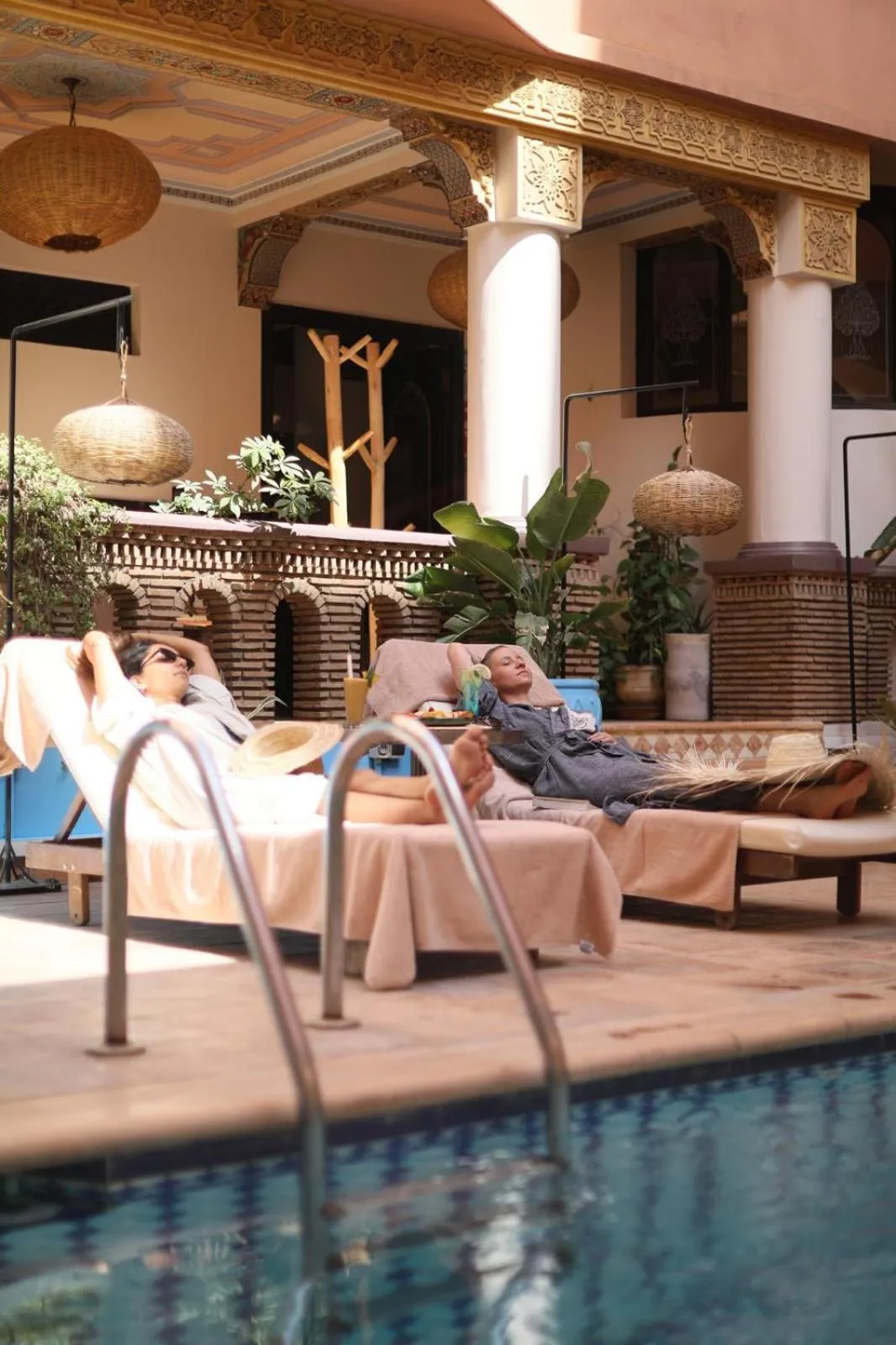 Swimming pool in Amani Hotel Suites & Spa