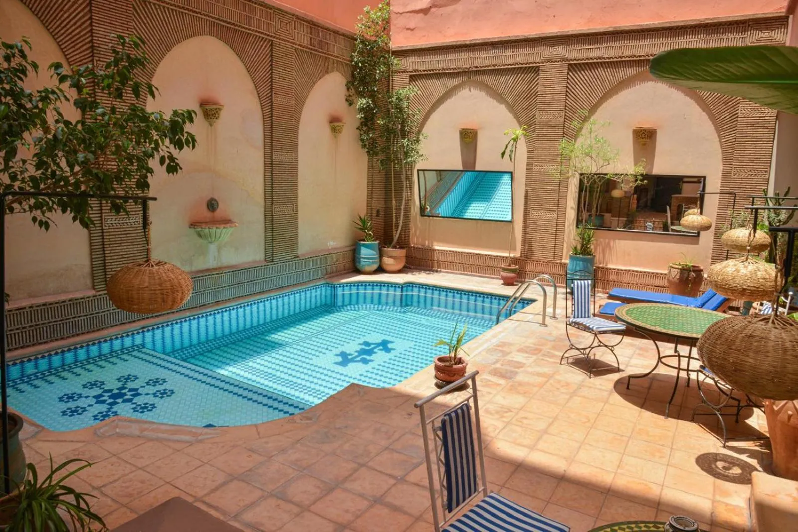 Swimming pool in Amani Hotel Suites & Spa