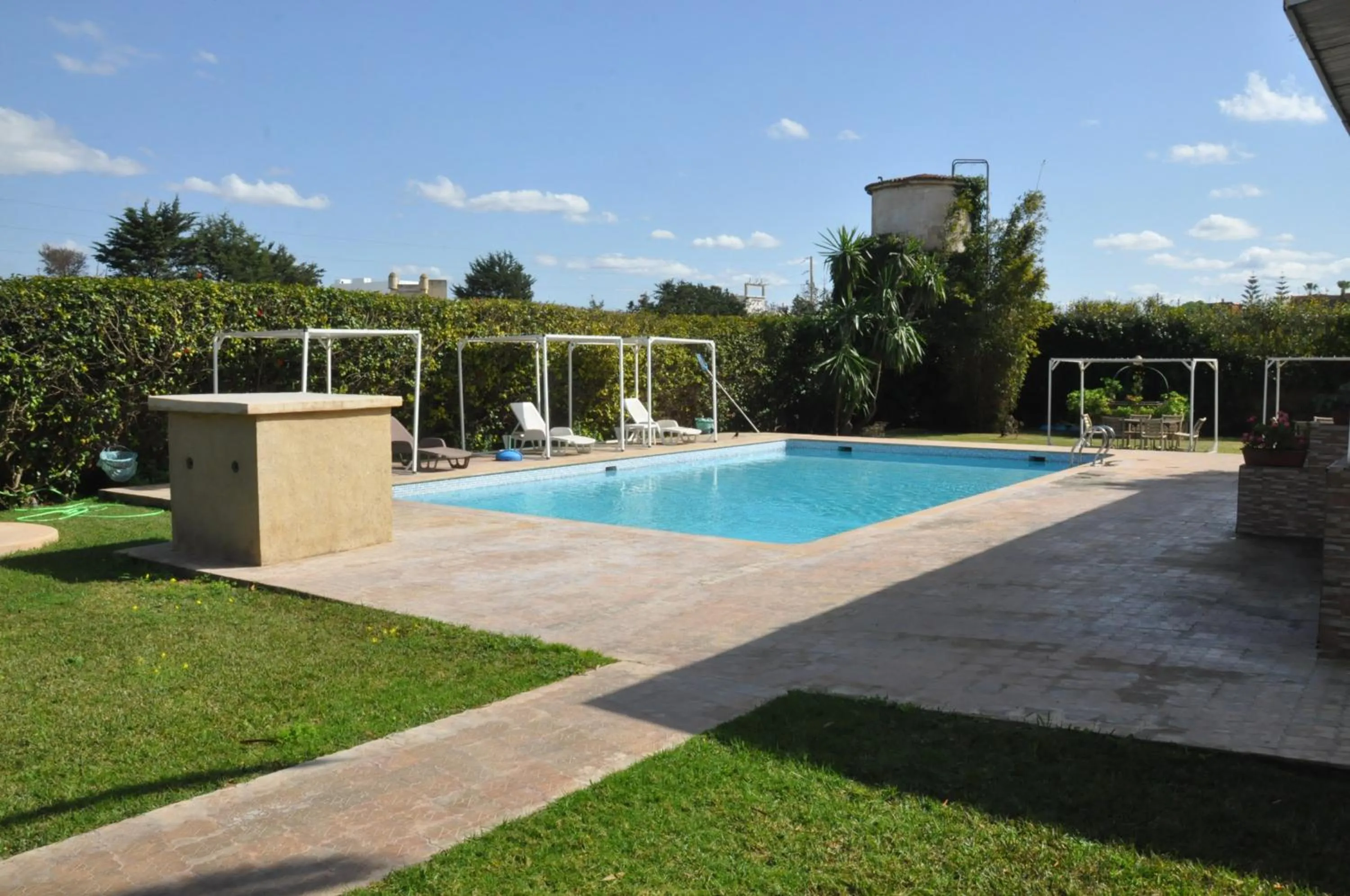 Swimming pool in Gite Nadia