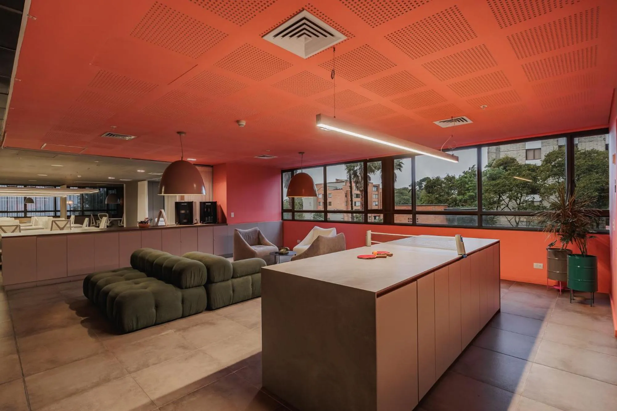 Area and facilities in Versus Hotel