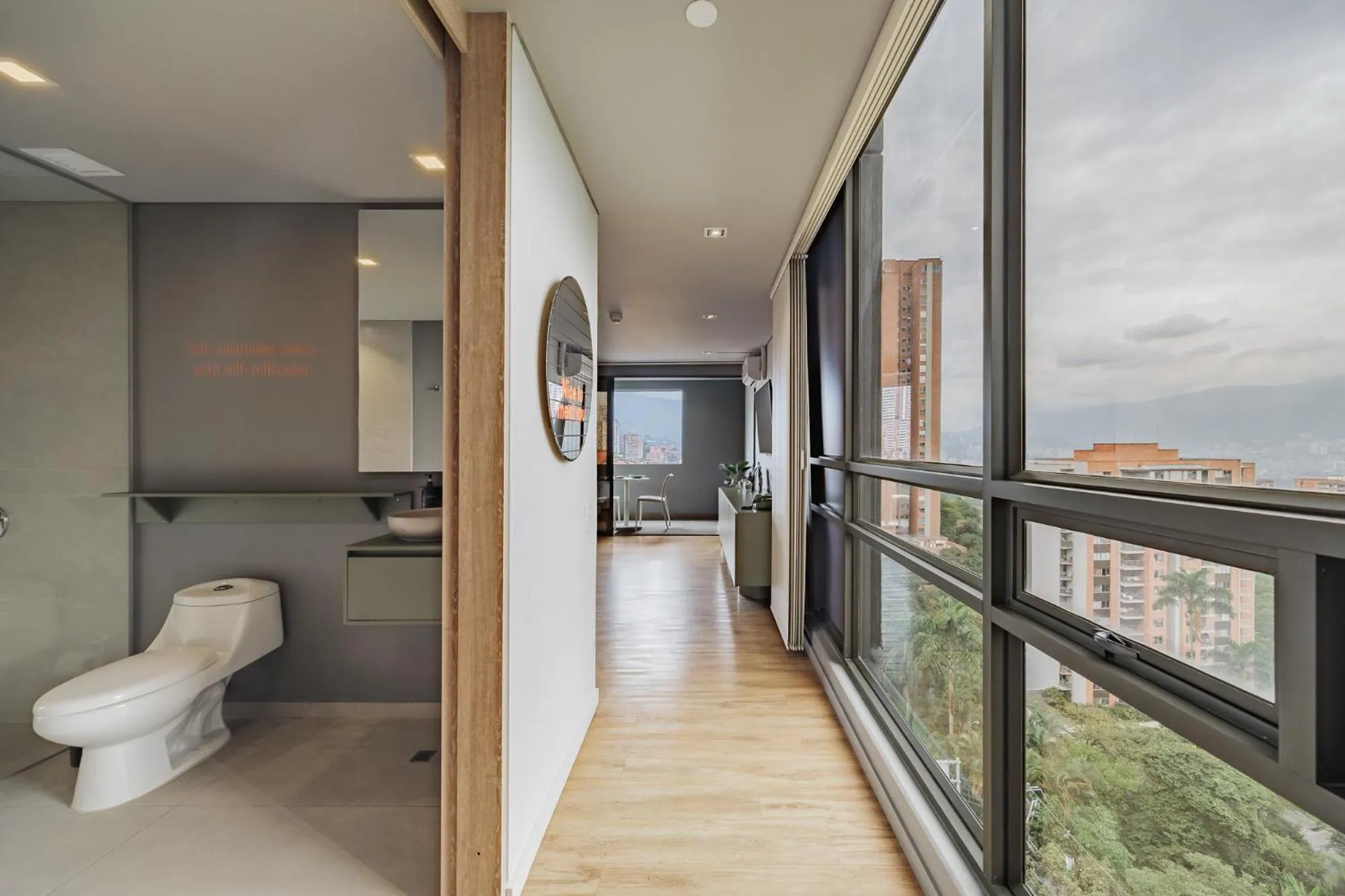 Bathroom in Versus Hotel