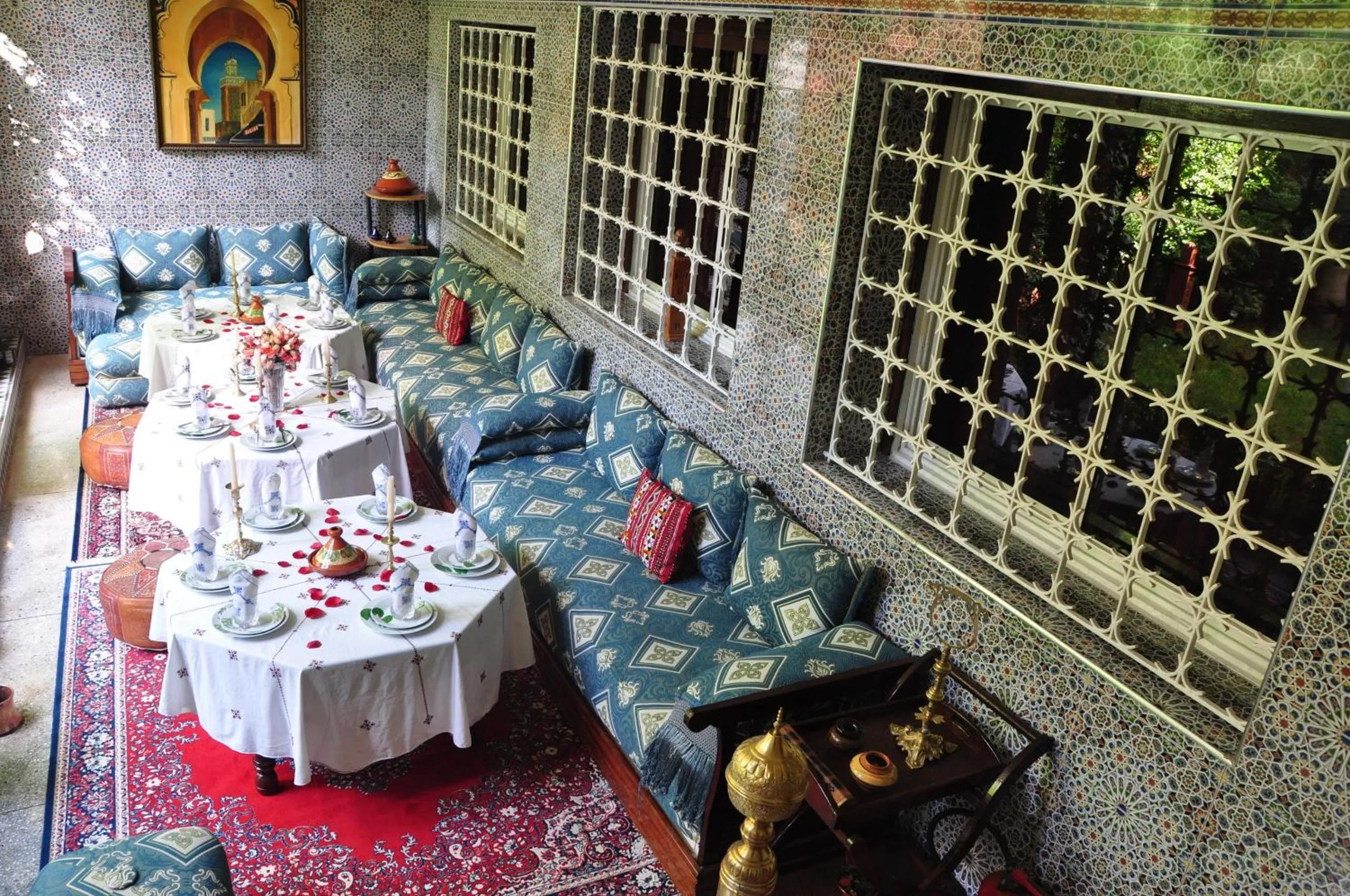 Decorative detail, Banquet Facilities in Dar Aliane