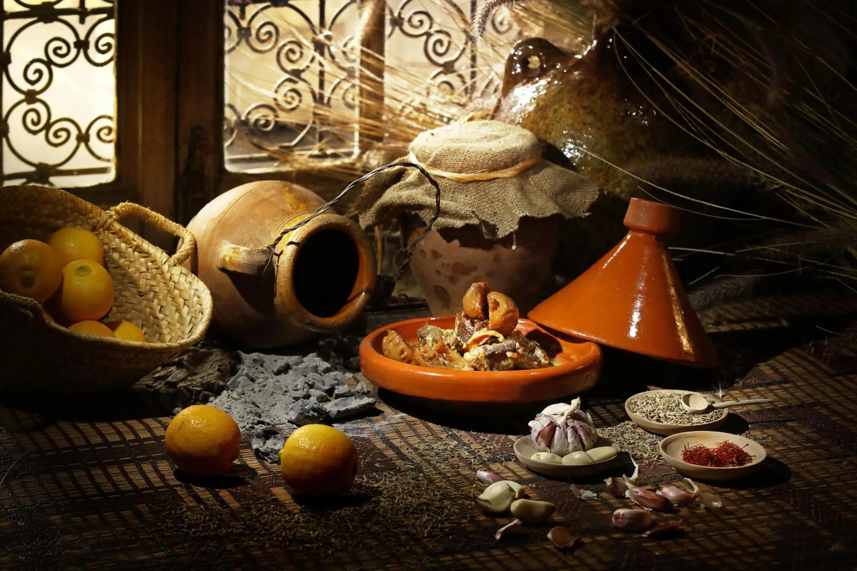 Food and drinks in Riad Anyssates