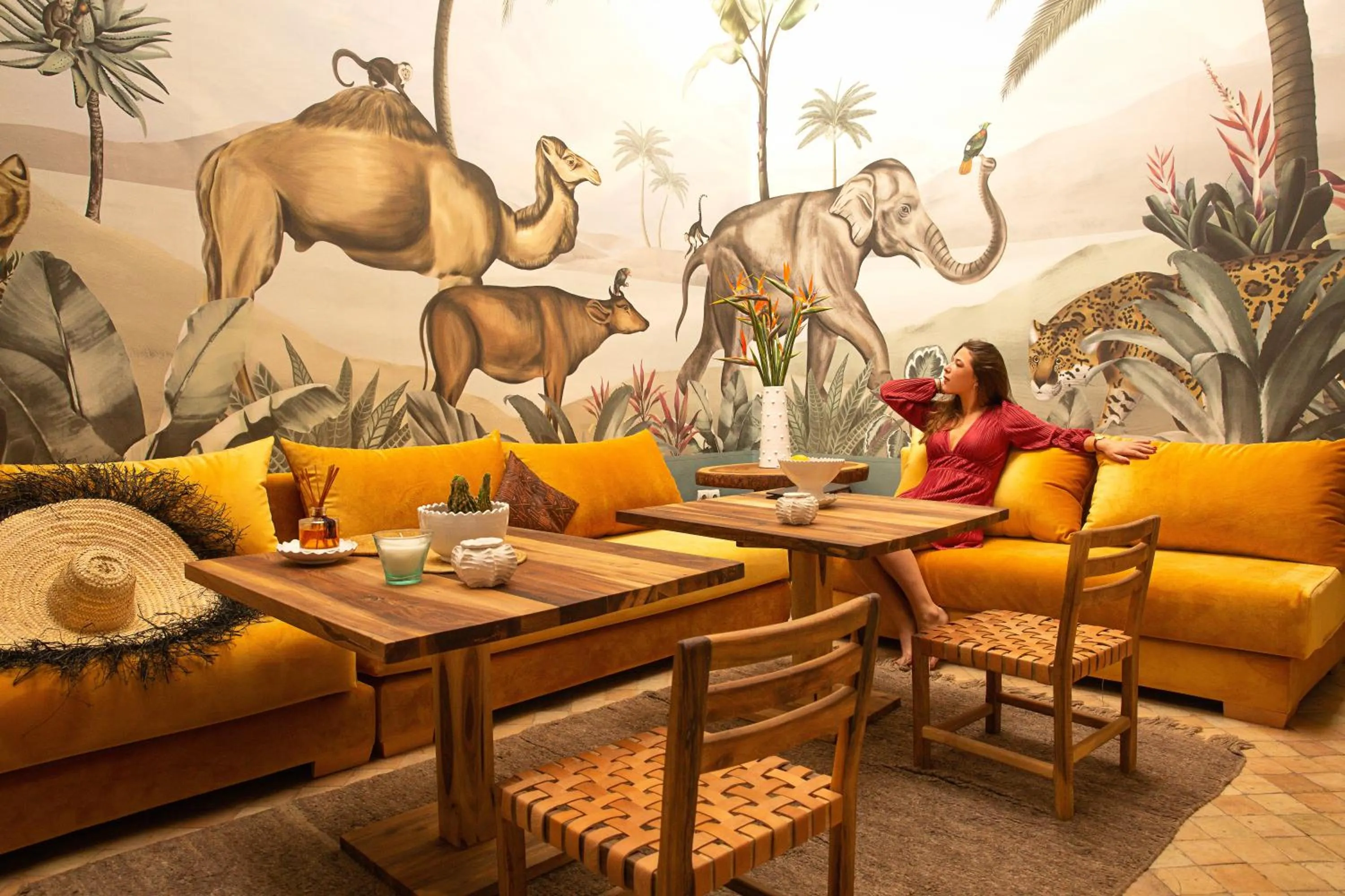 Patio in Riad Anyssates