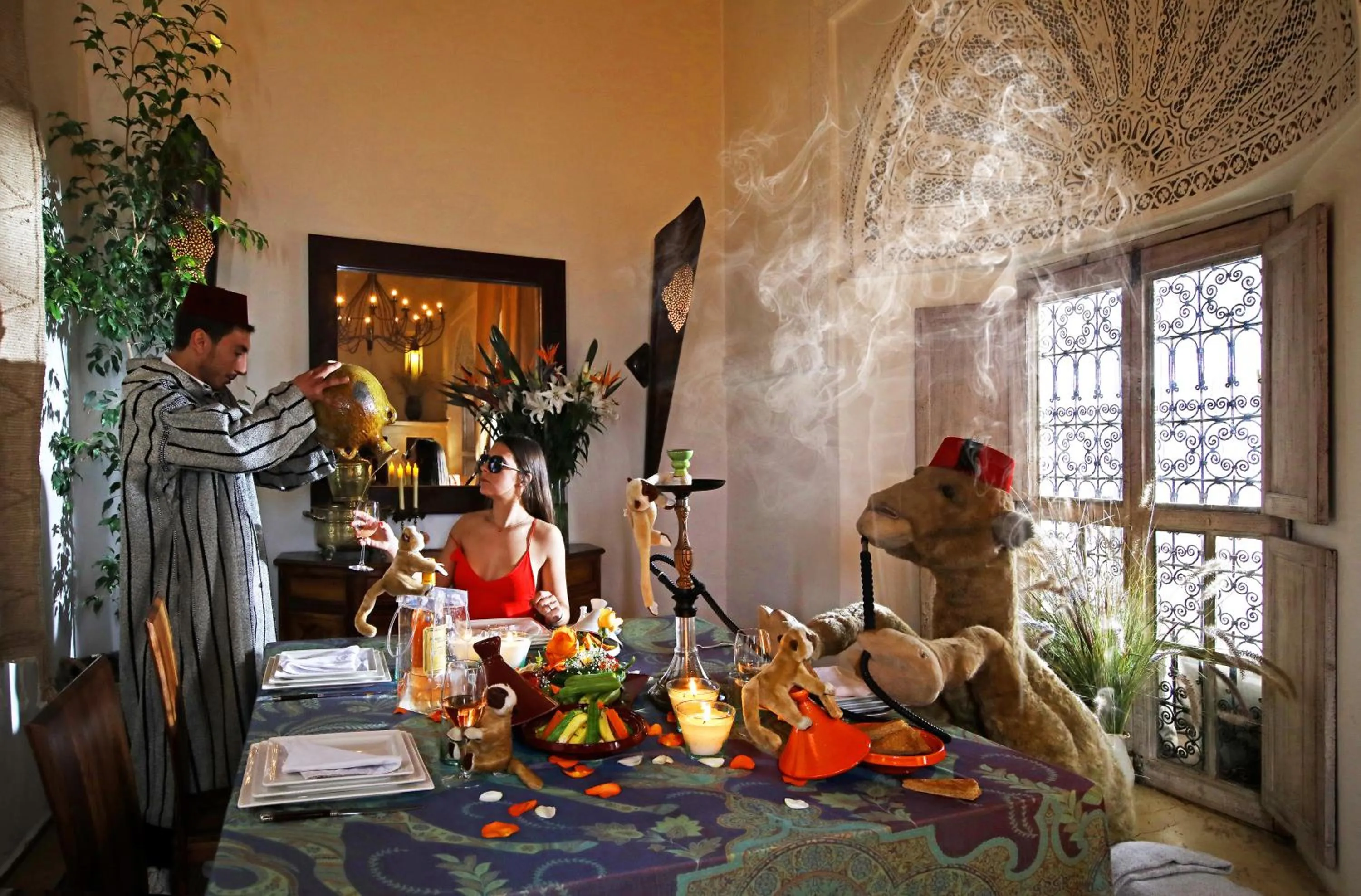 Restaurant/places to eat in Riad Anyssates