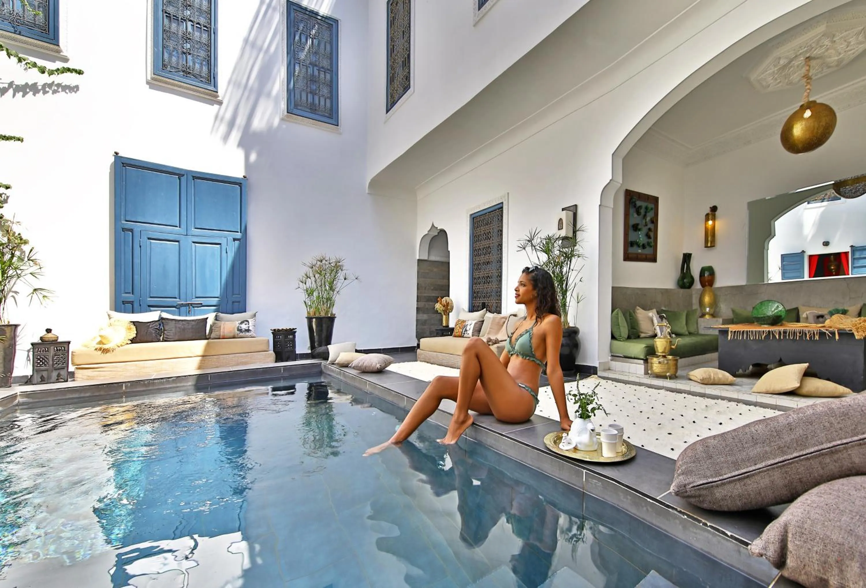 Patio in Riad Anyssates