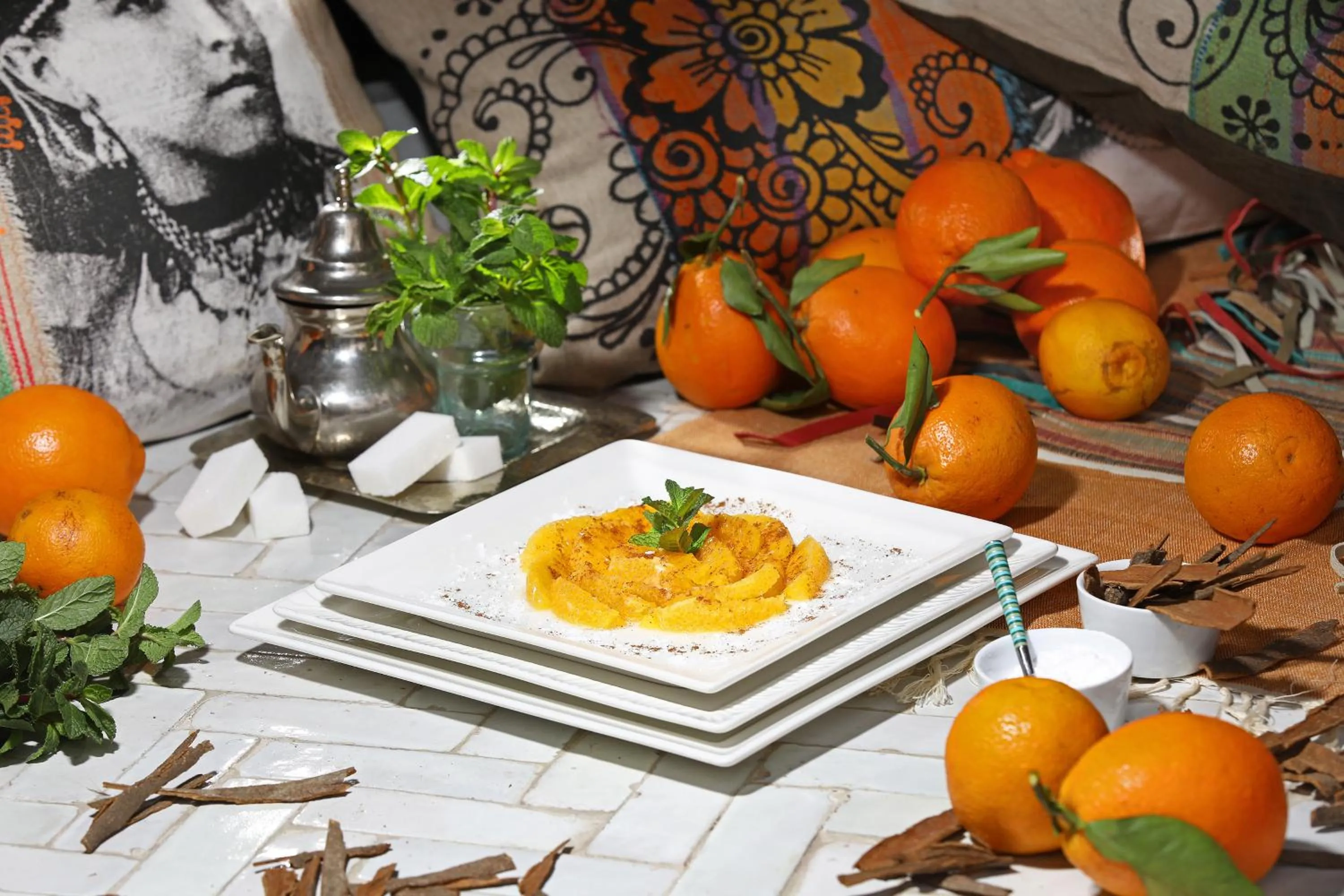 Food in Riad Anyssates