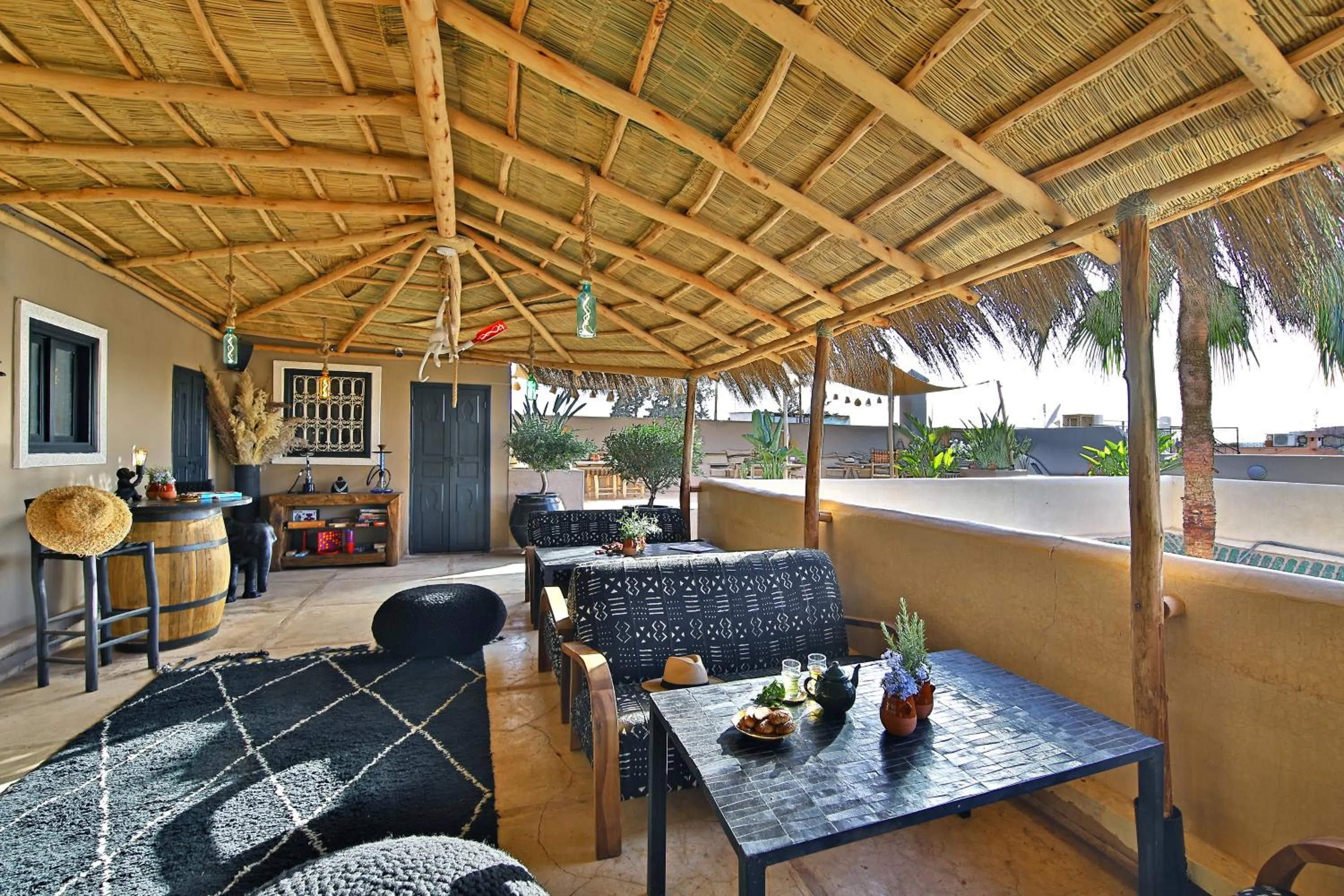 Patio in Riad Anyssates