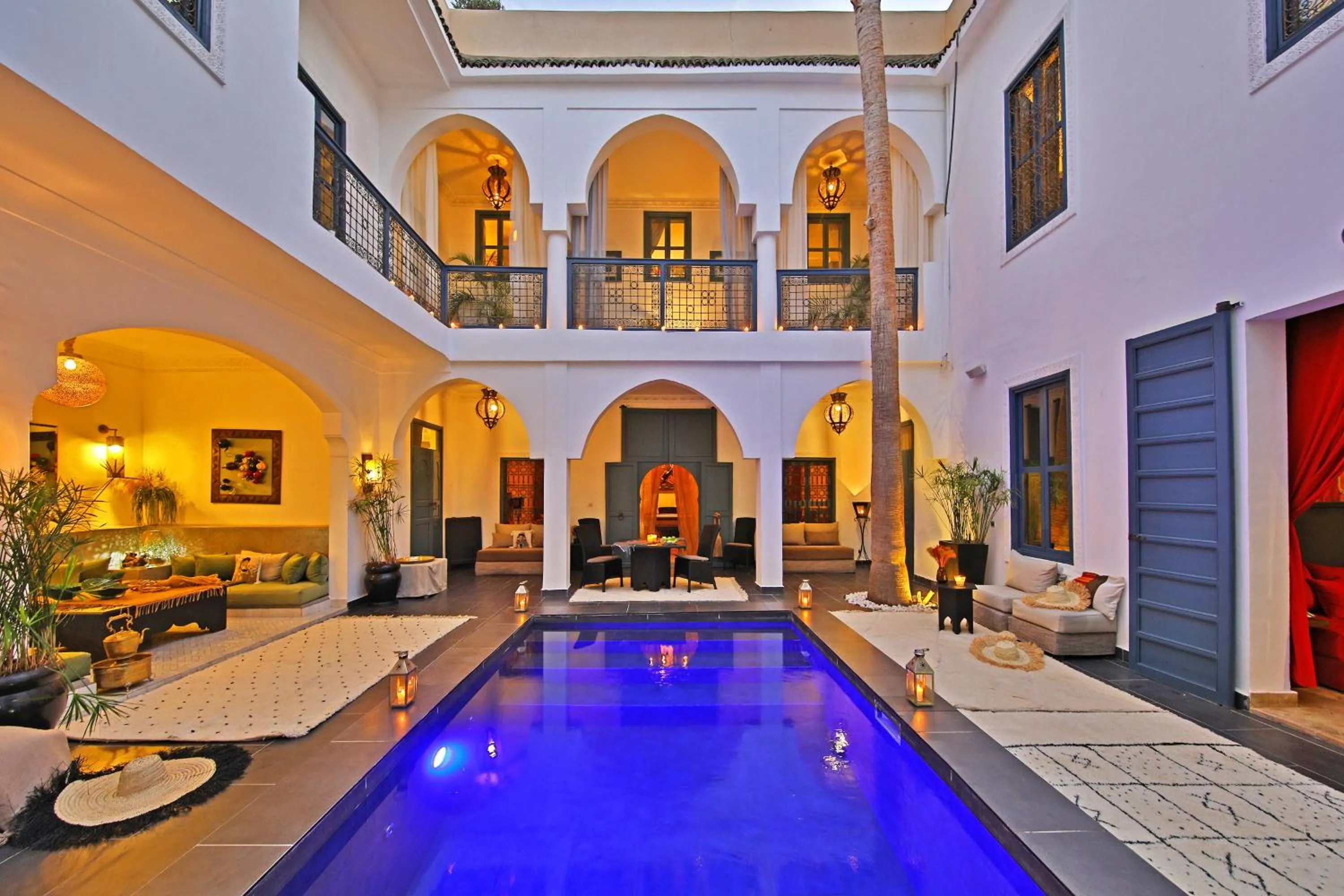 Pool view in Riad Anyssates