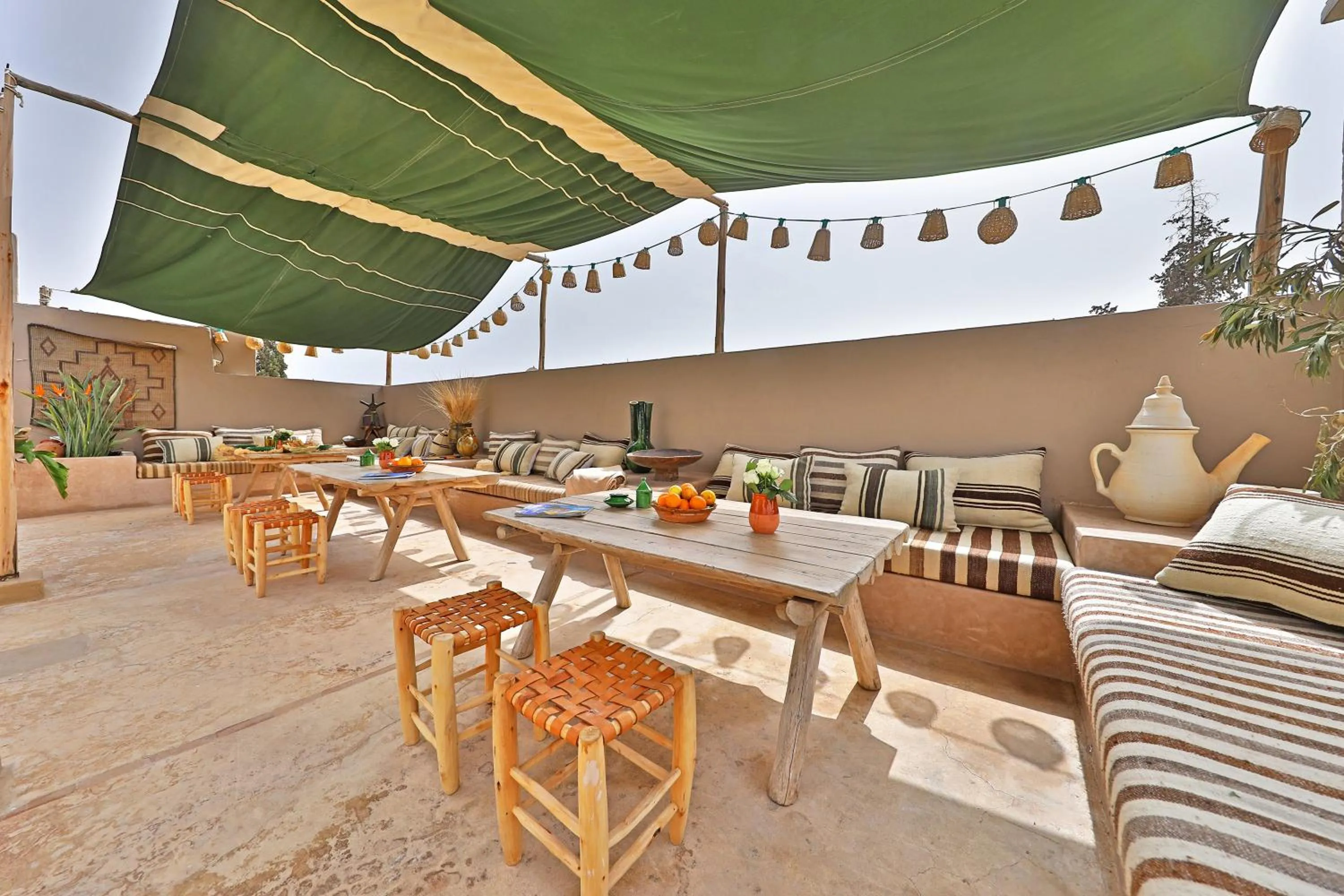 Patio in Riad Anyssates