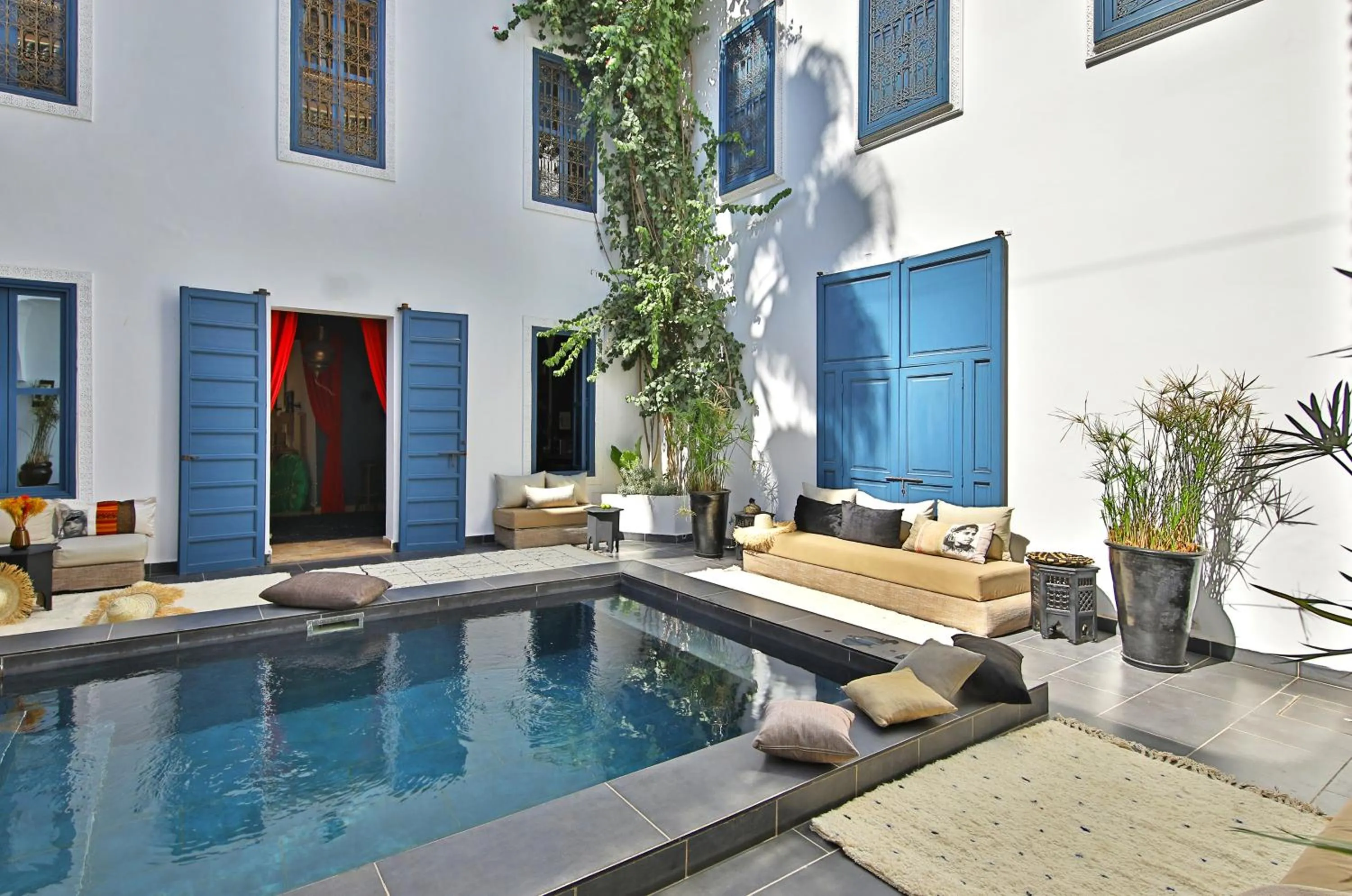 Patio in Riad Anyssates