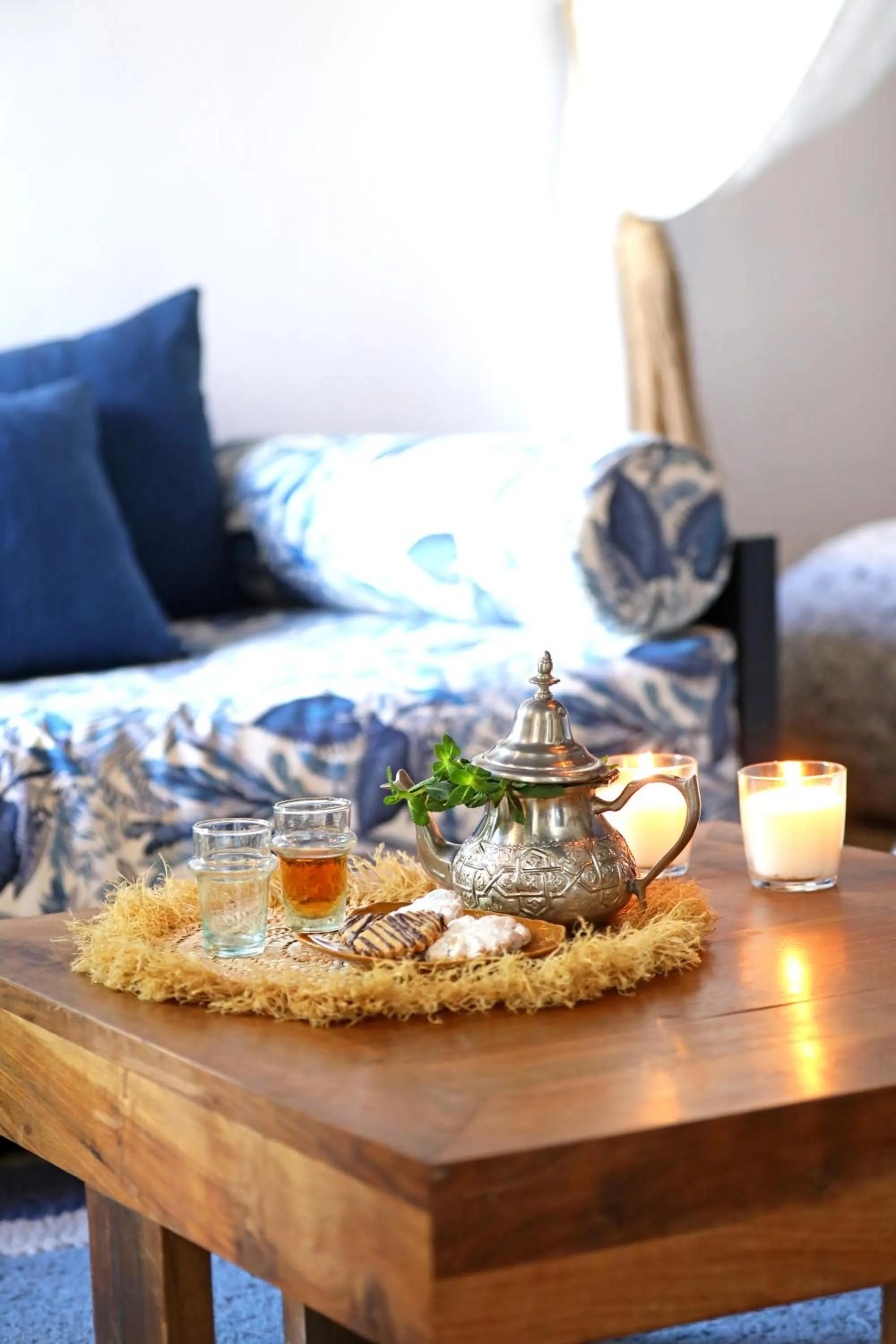 Decorative detail in Riad Anyssates