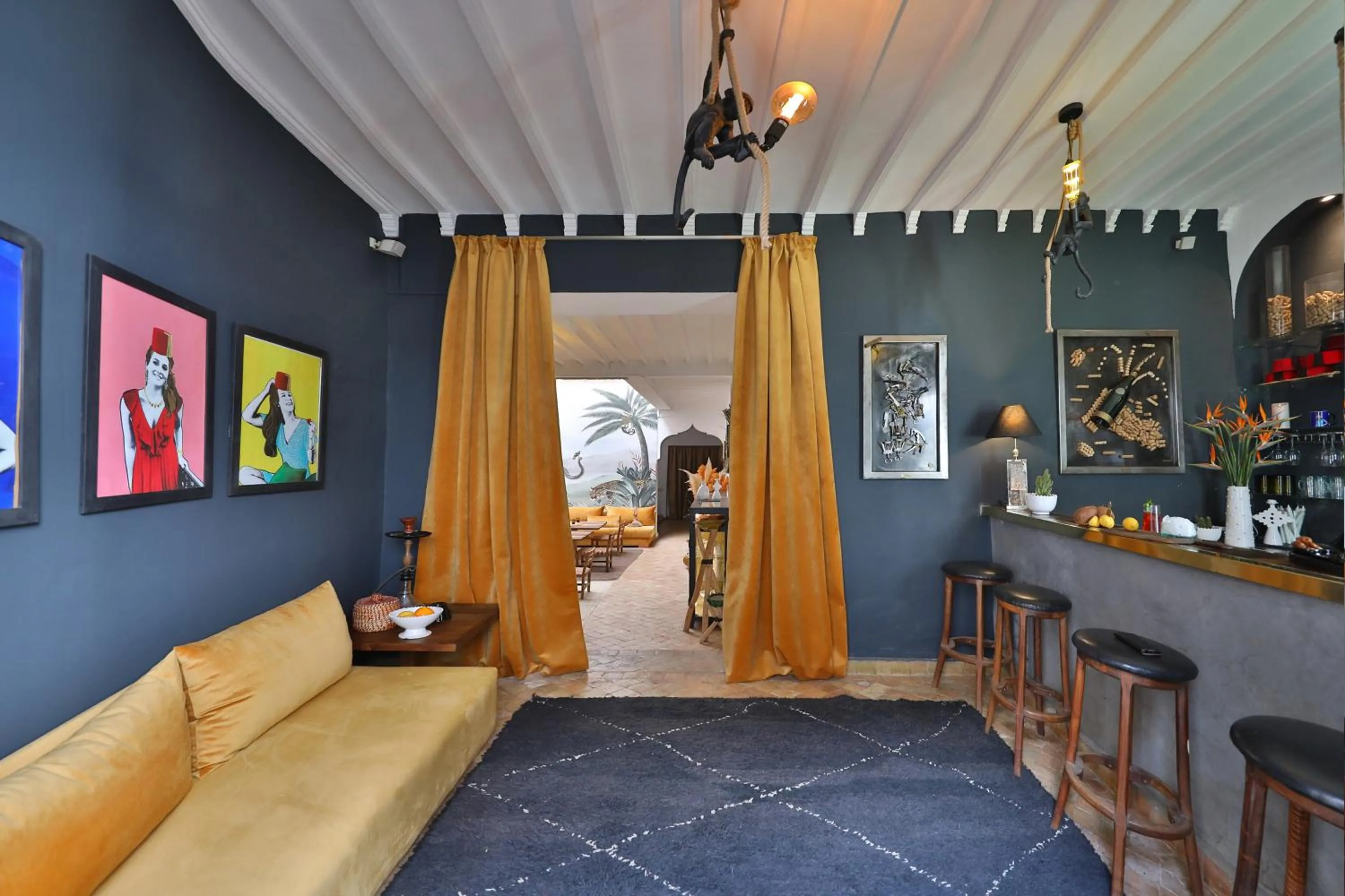 Living room in Riad Anyssates