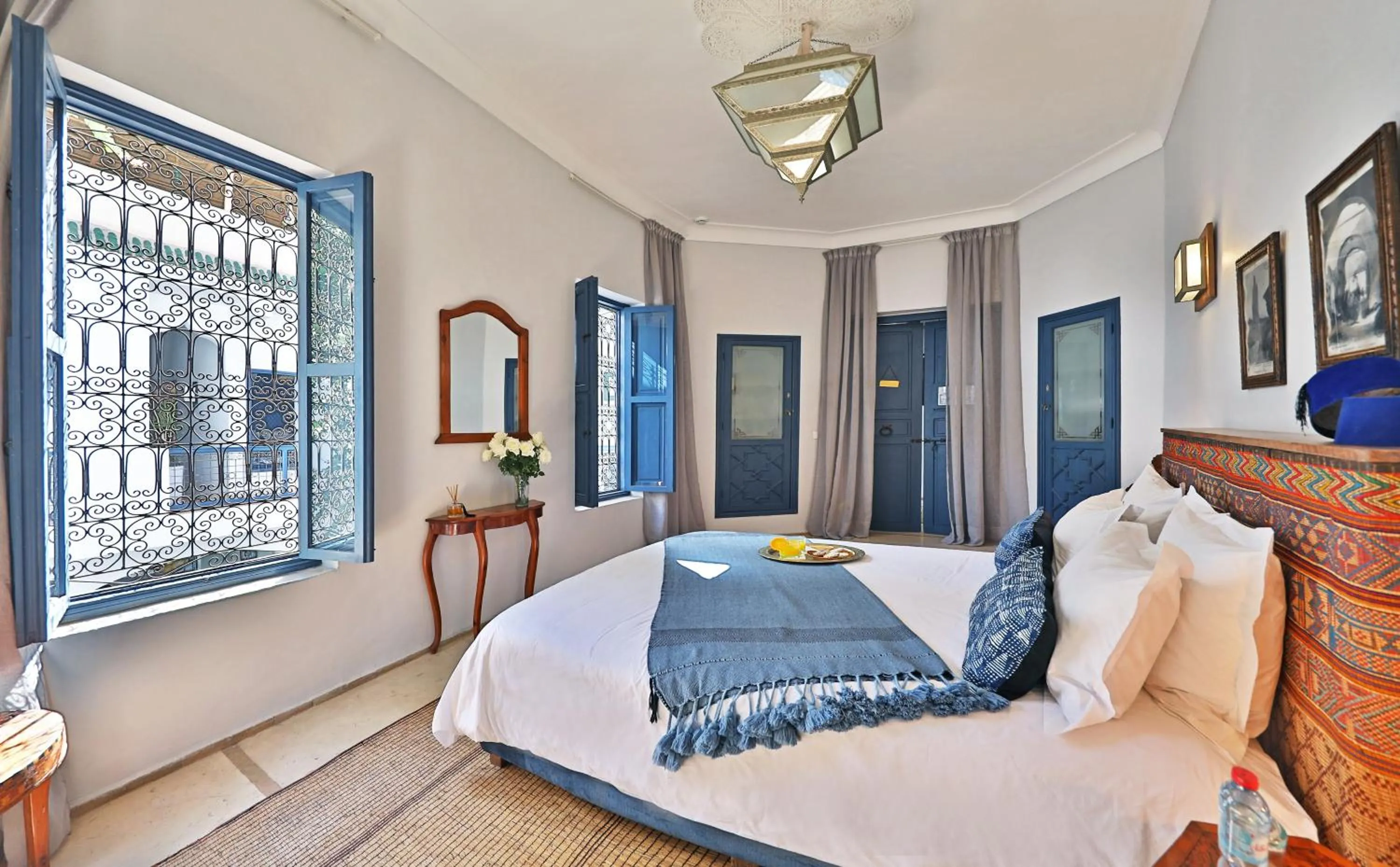 View (from property/room), Bed in Riad Anyssates