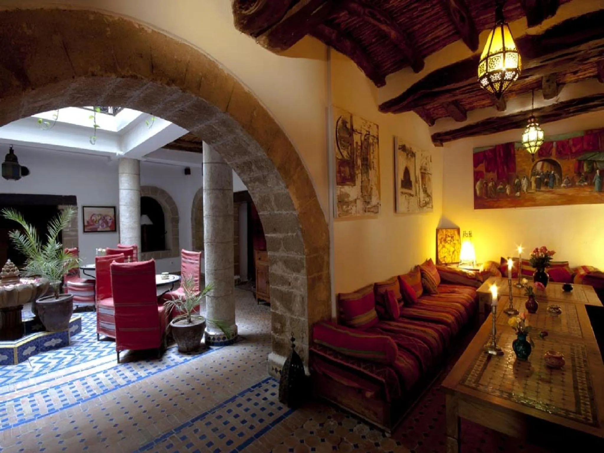 Lounge or bar in Riad Maison Du Sud