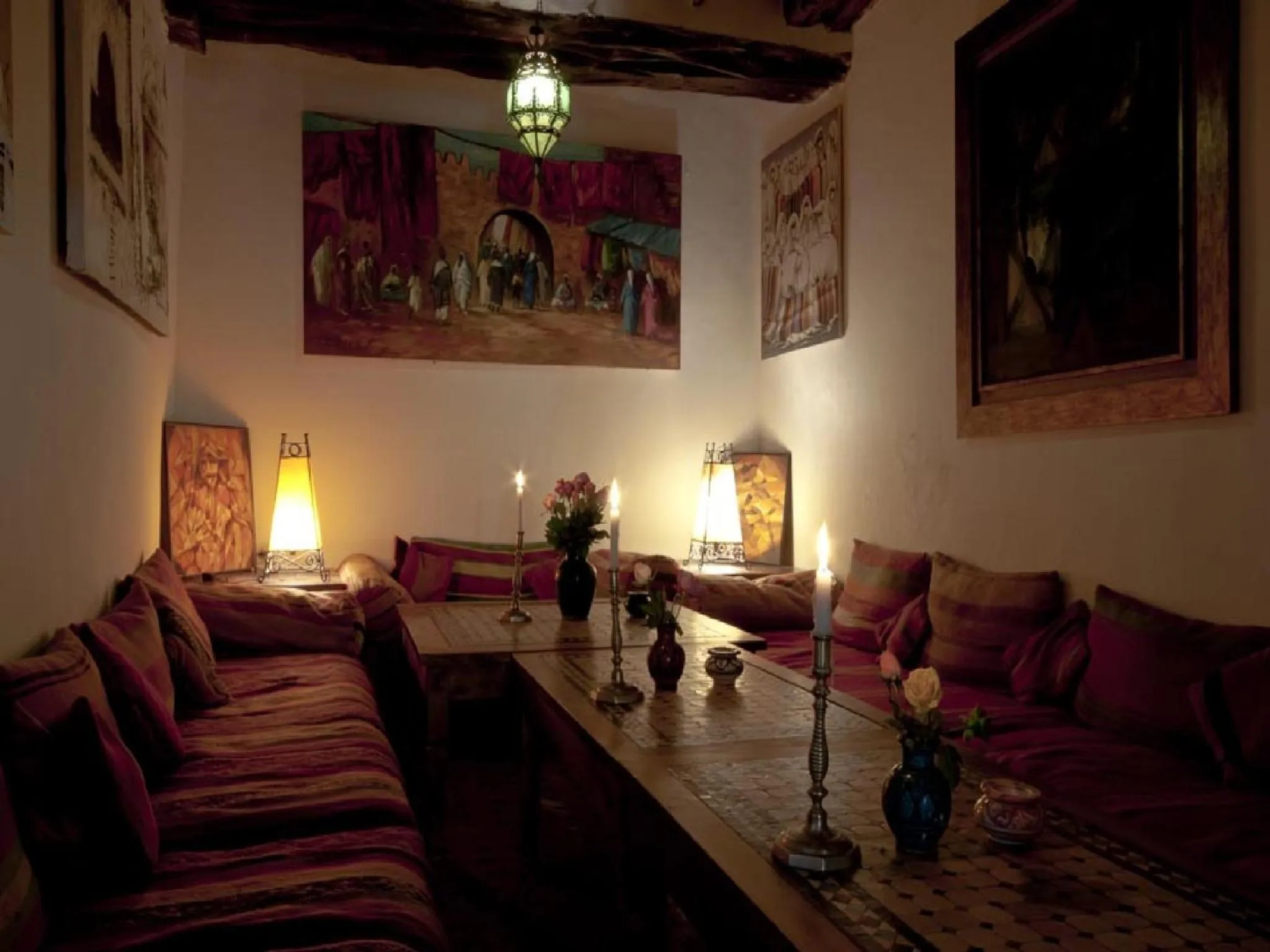 Lounge or bar in Riad Maison Du Sud