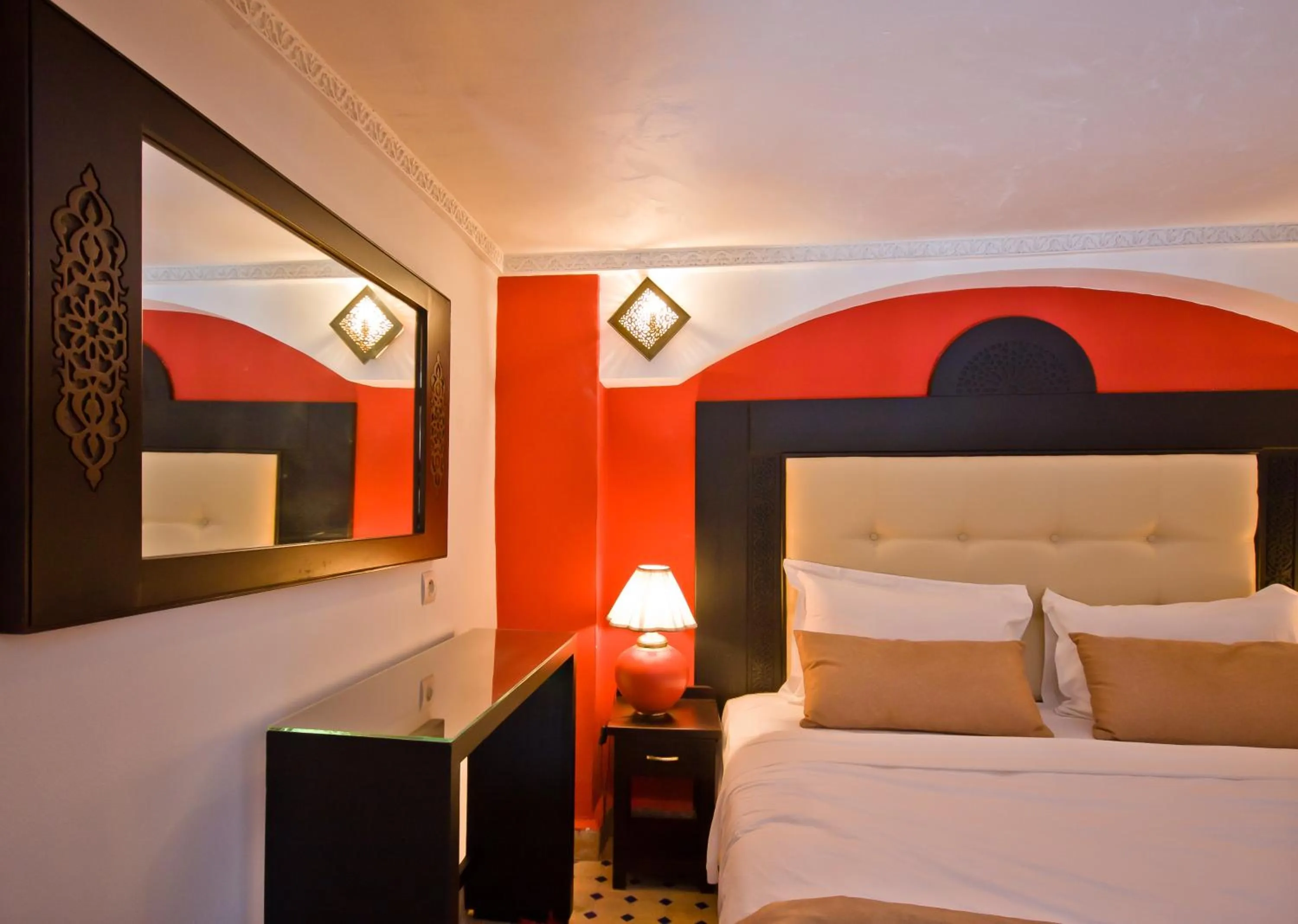 Bed in Riad Maison Du Sud