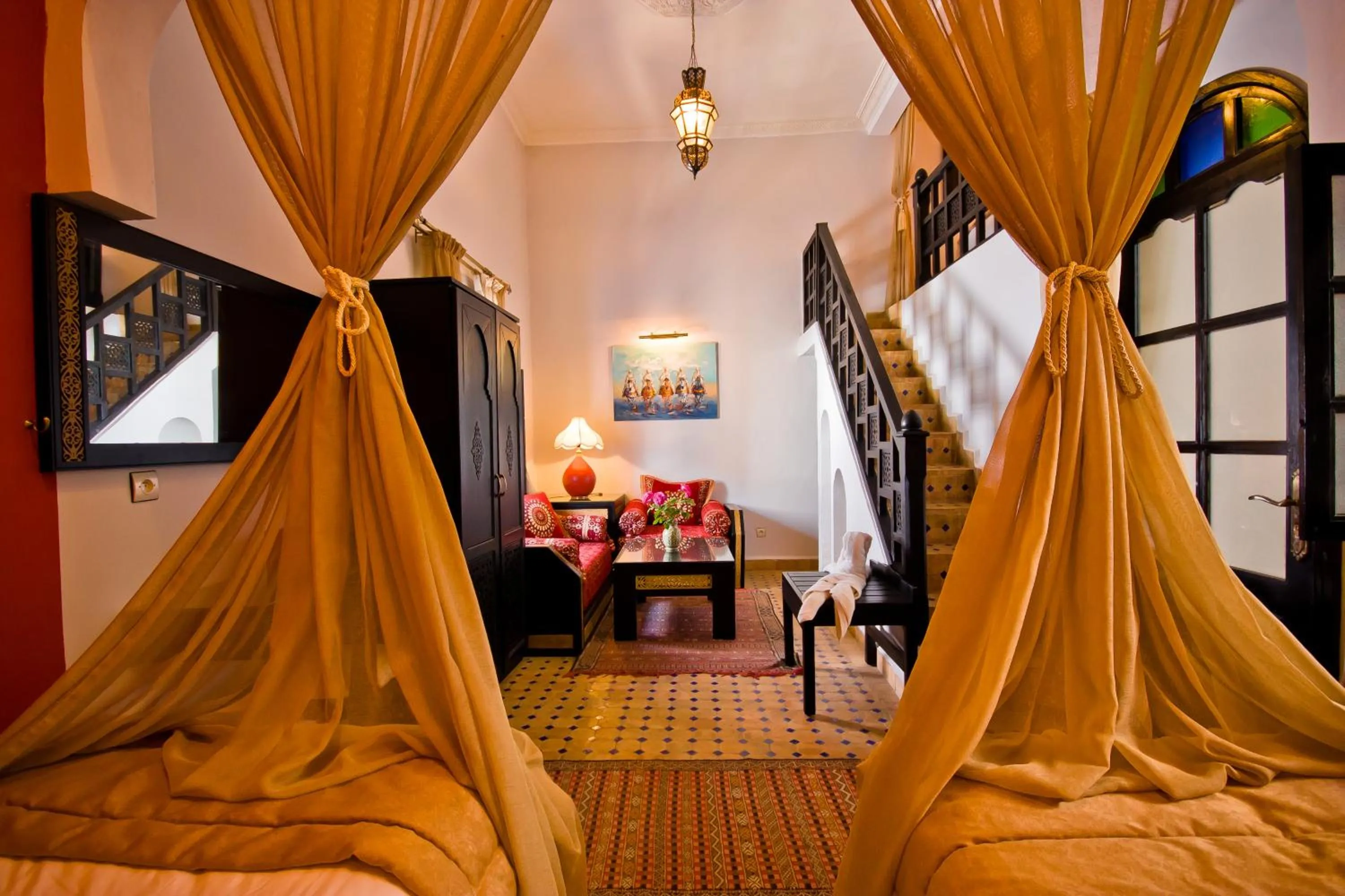 Day, Bed in Riad Maison Du Sud