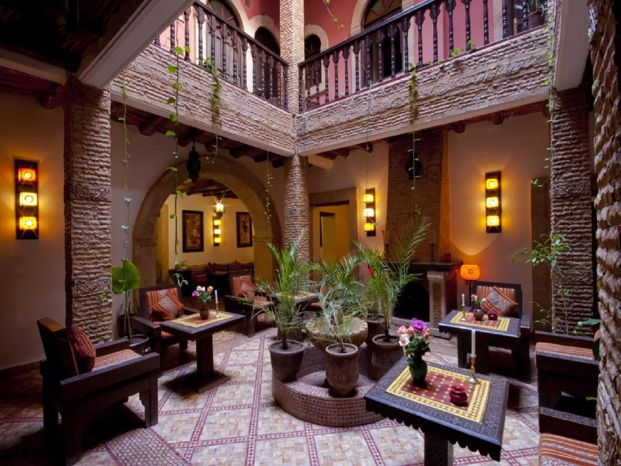 Lounge or bar in Riad Maison Du Sud