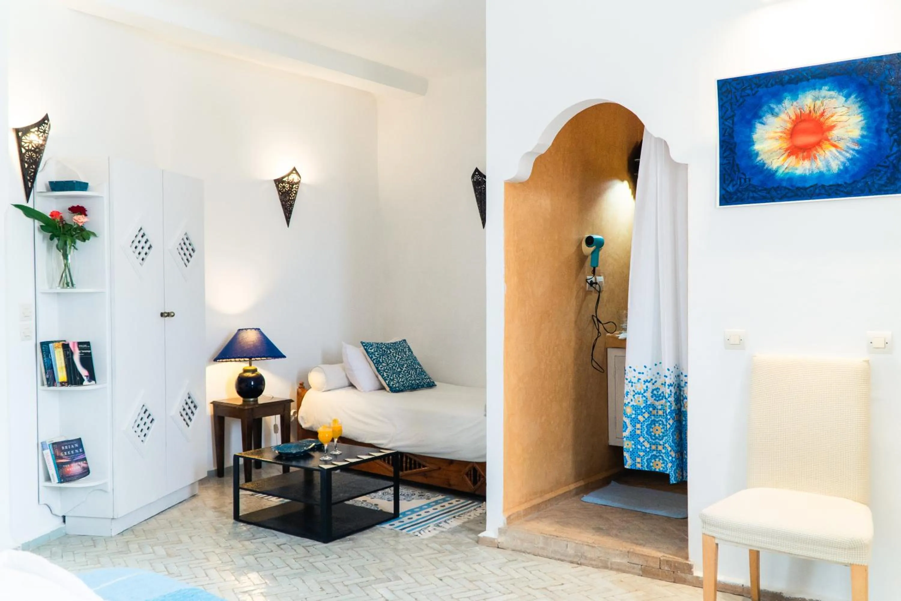 Seating area in Dar Liouba Hotel