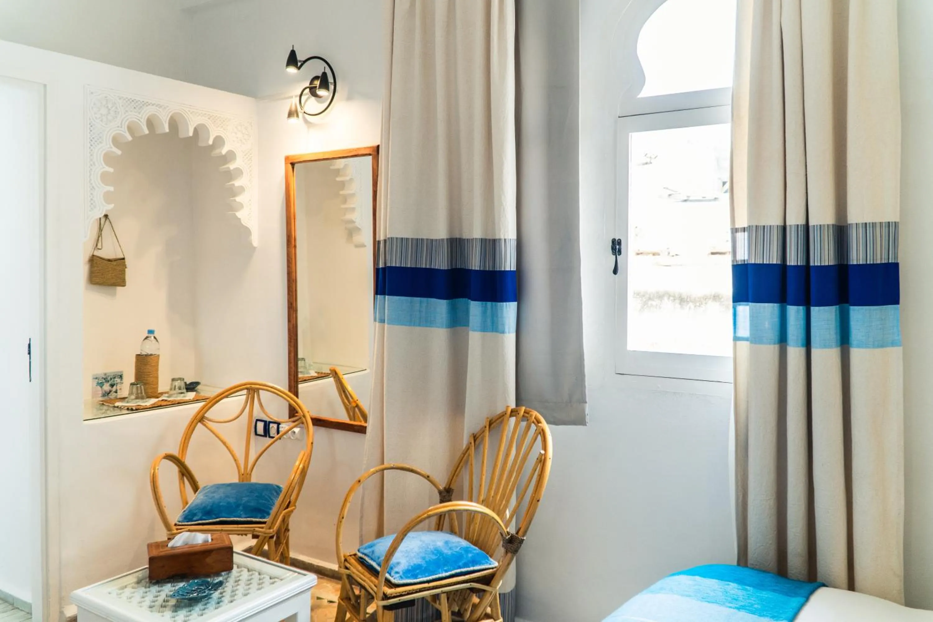 Seating area in Dar Liouba Hotel