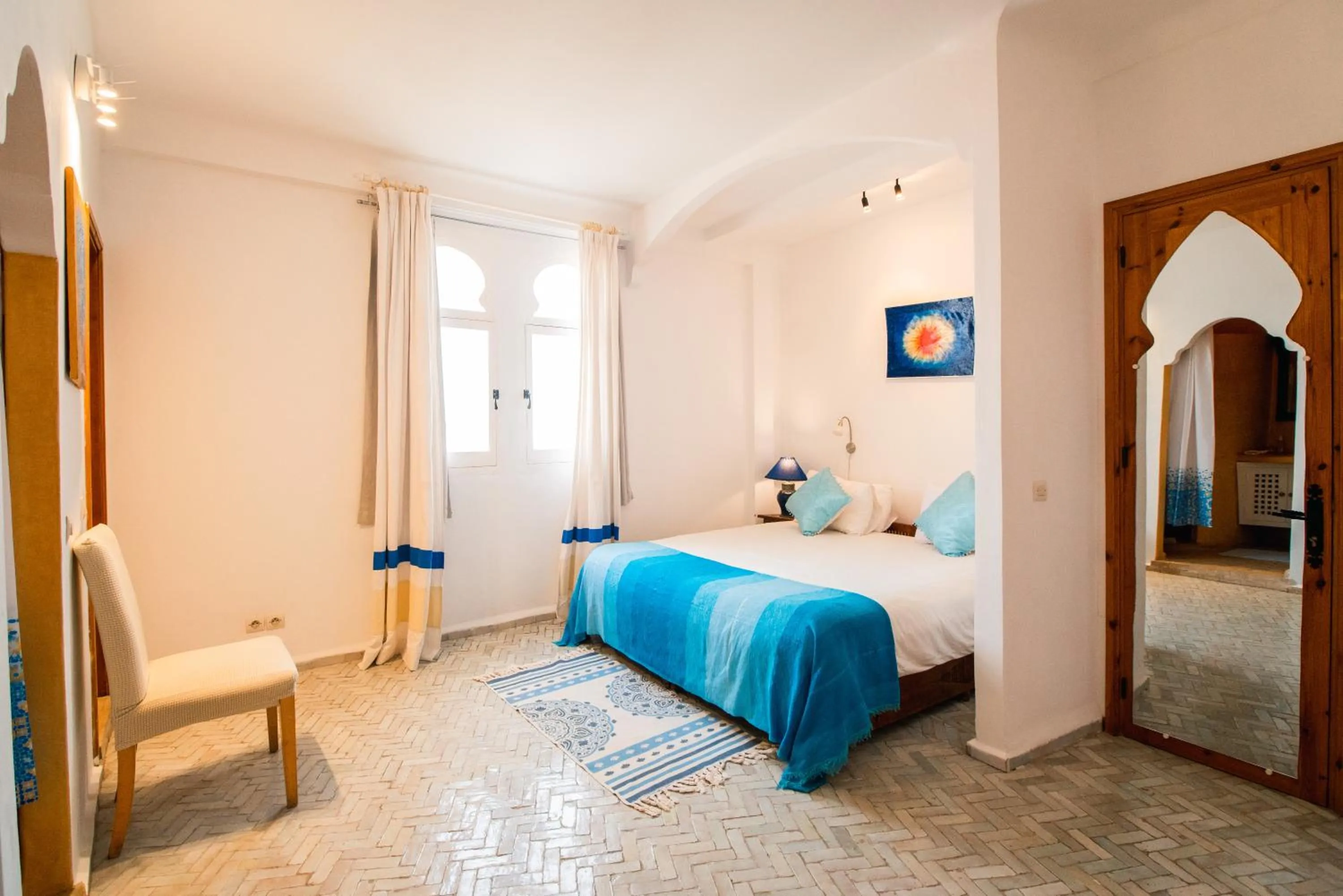 Bed in Dar Liouba Hotel