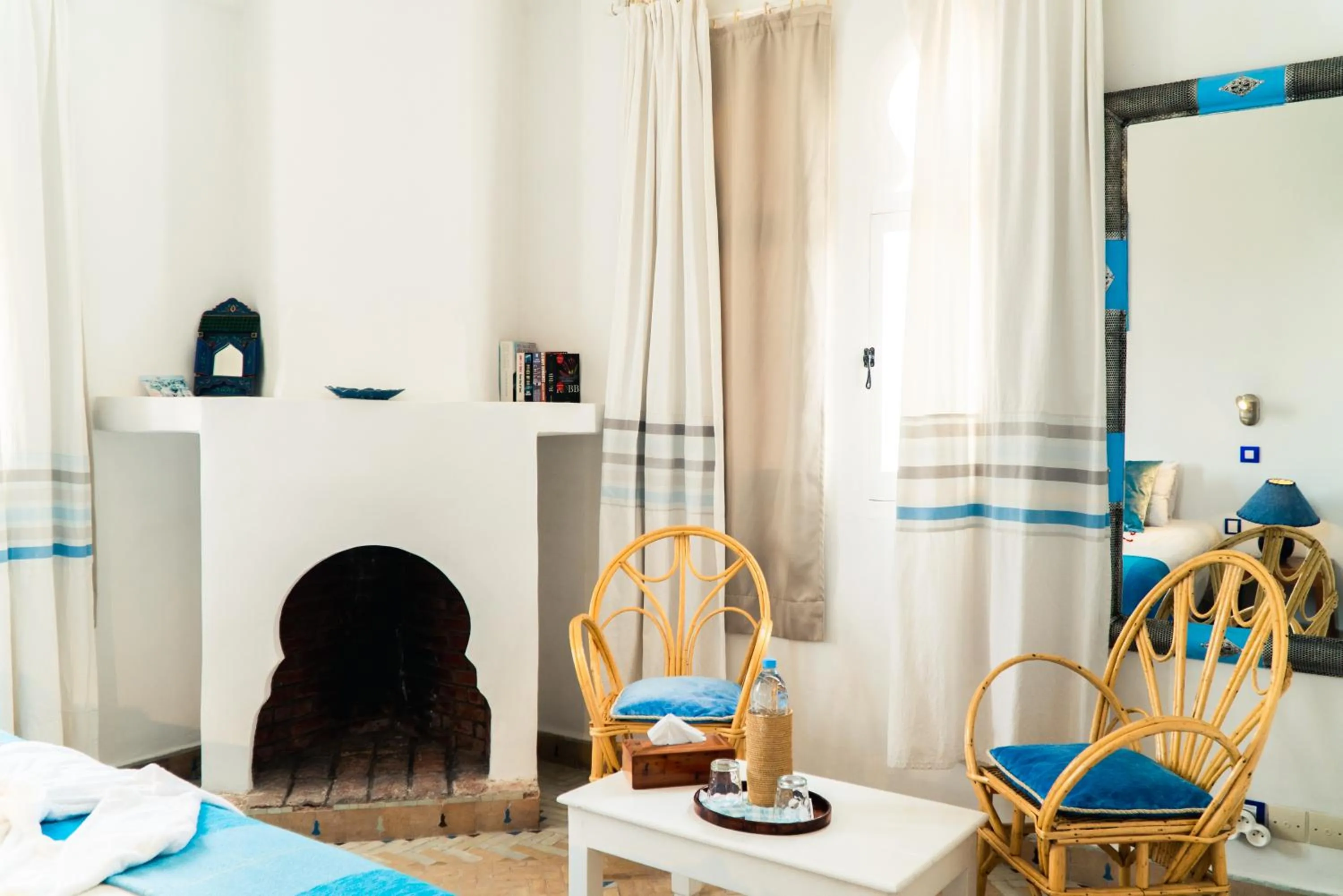 Seating area in Dar Liouba Hotel