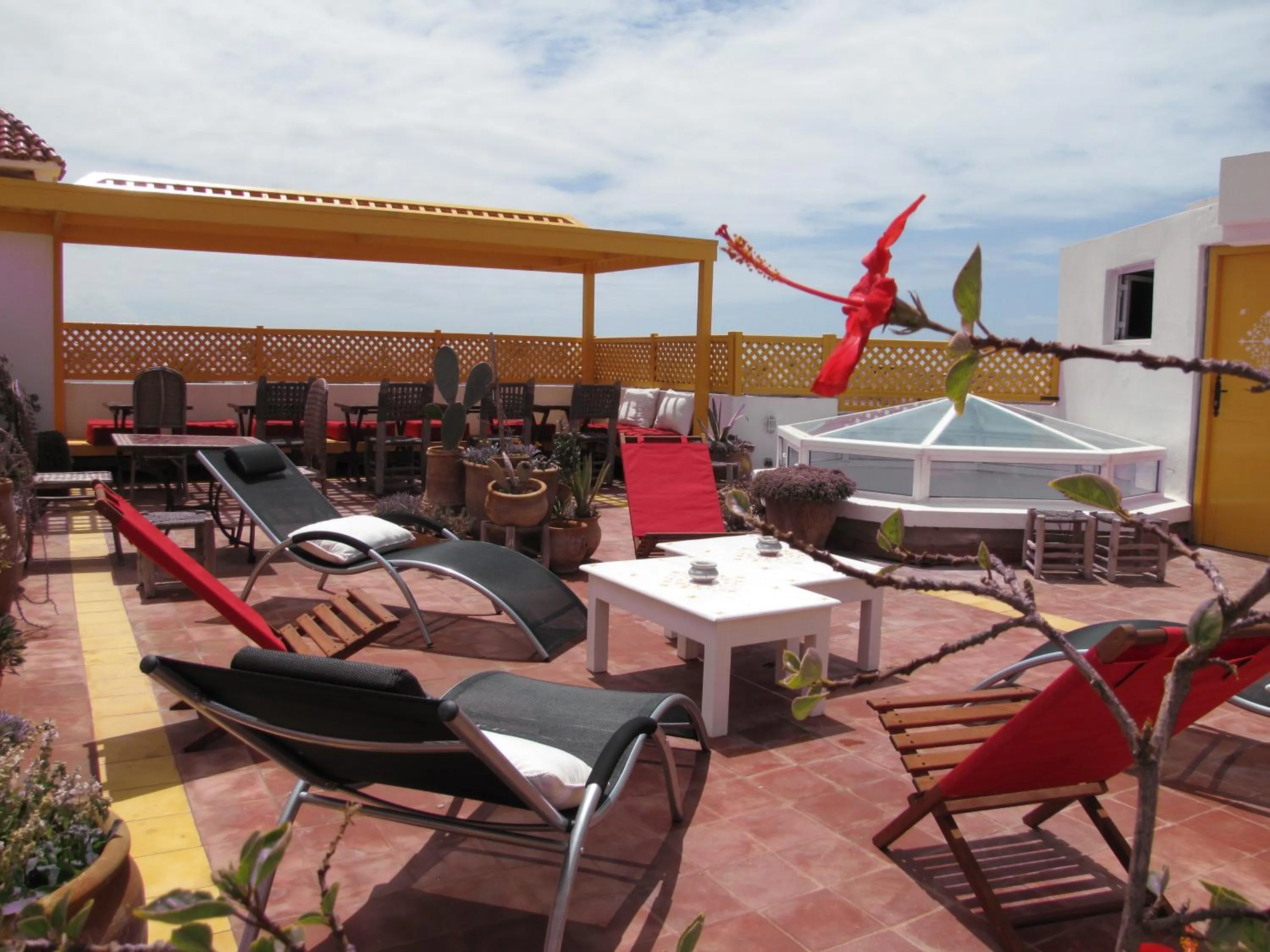 Solarium in Dar Liouba Hotel