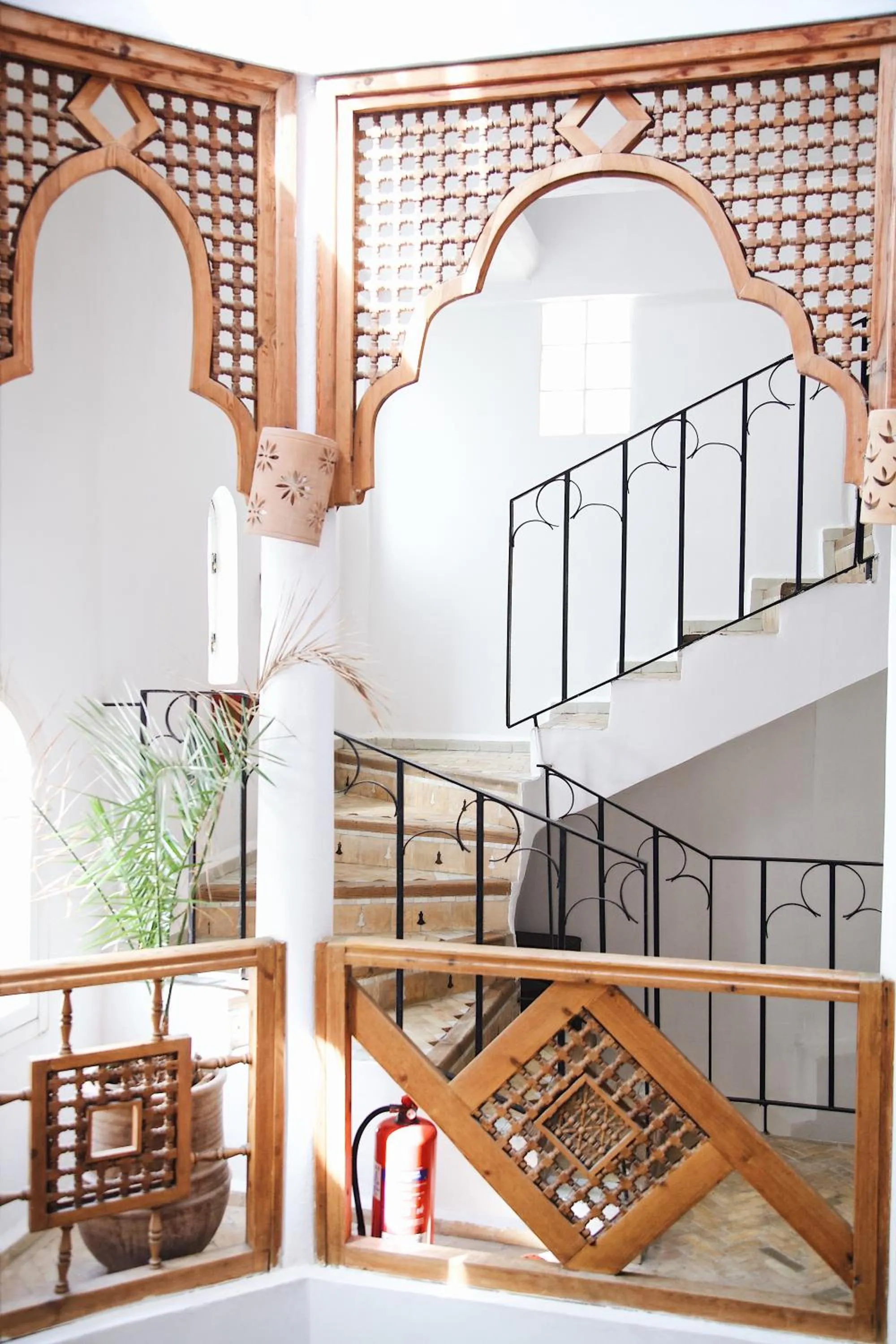 Patio in Dar Liouba Hotel