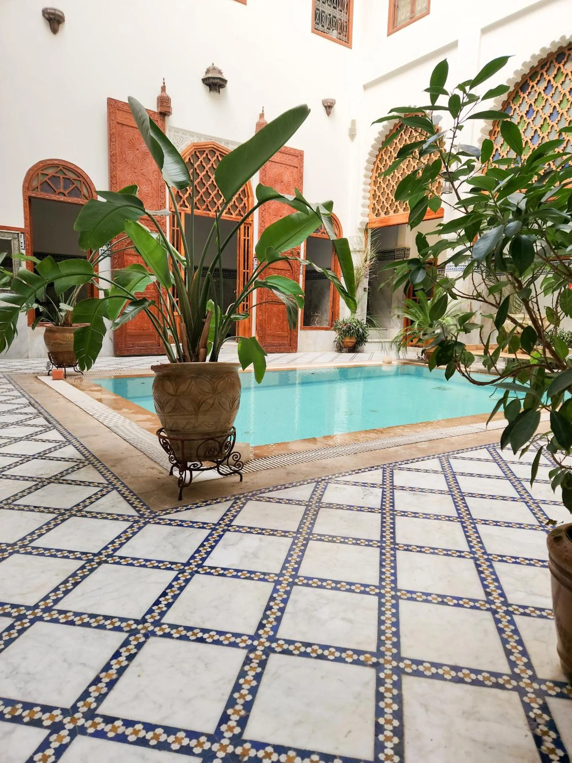 Swimming pool in Le Riad Palais d'hotes Suites & Spa Fes