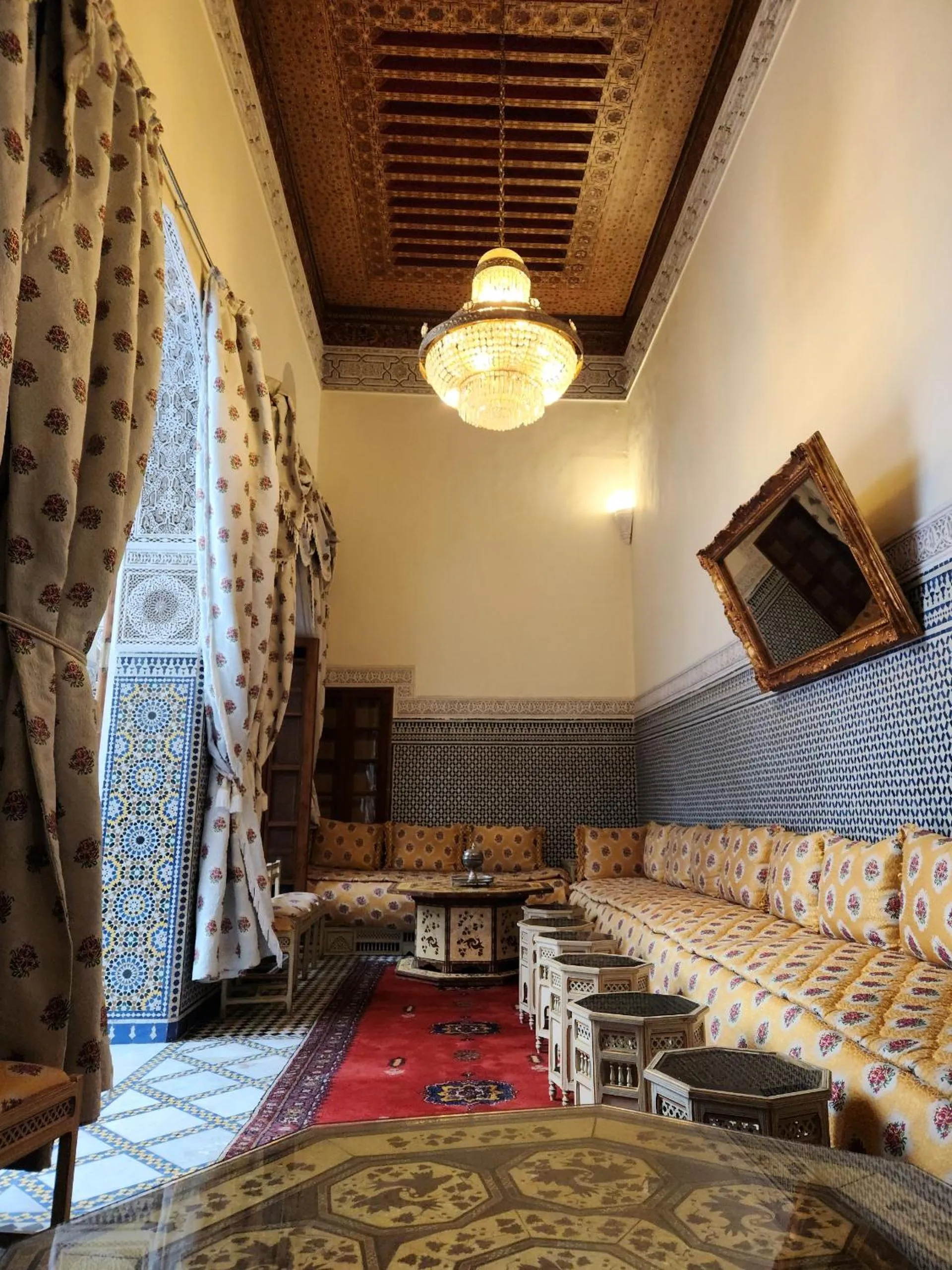 Living room in Le Riad Palais d'hotes Suites & Spa Fes