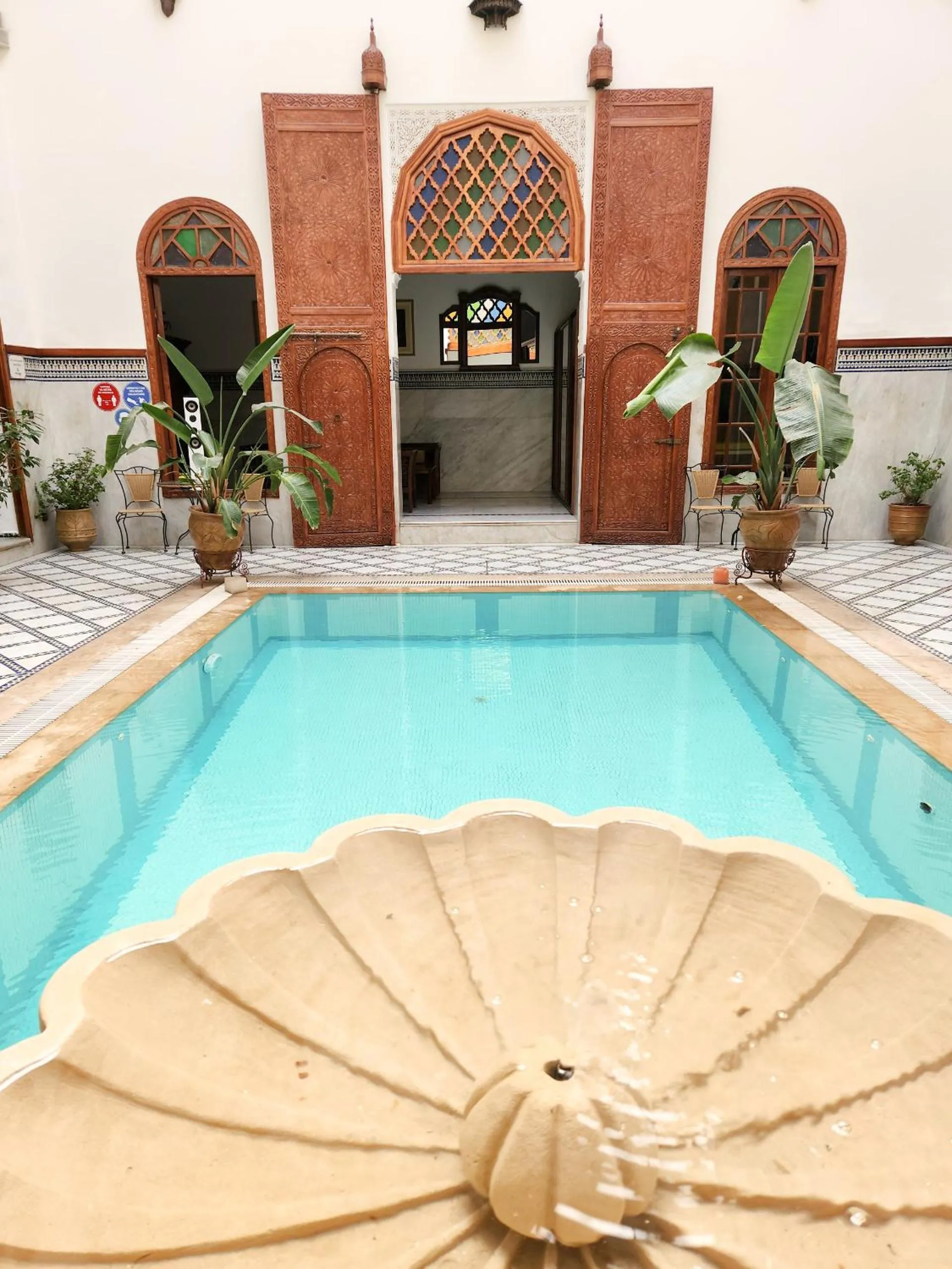 Swimming pool in Le Riad Palais d'hotes Suites & Spa Fes