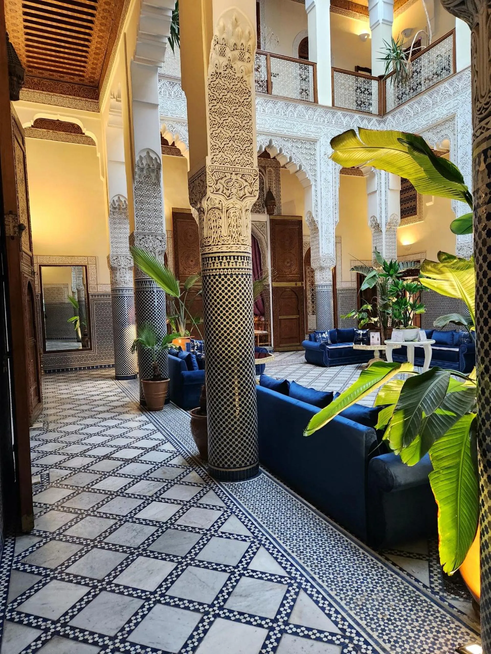 Patio in Le Riad Palais d'hotes Suites & Spa Fes
