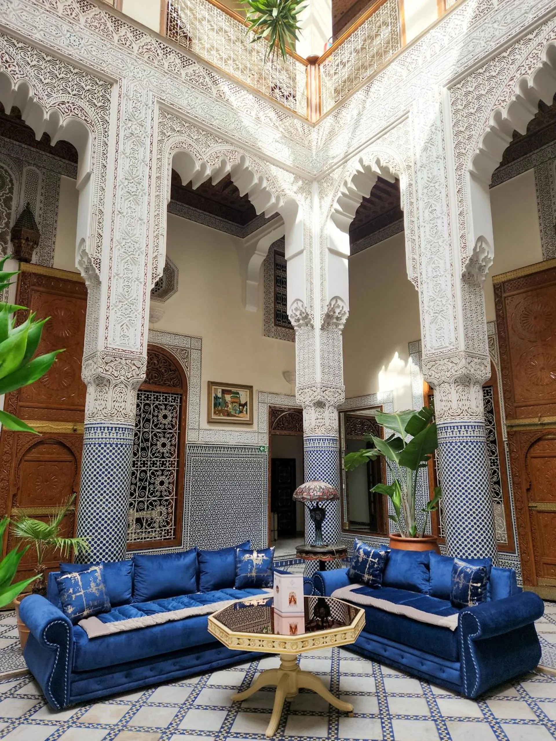 Patio in Le Riad Palais d'hotes Suites & Spa Fes