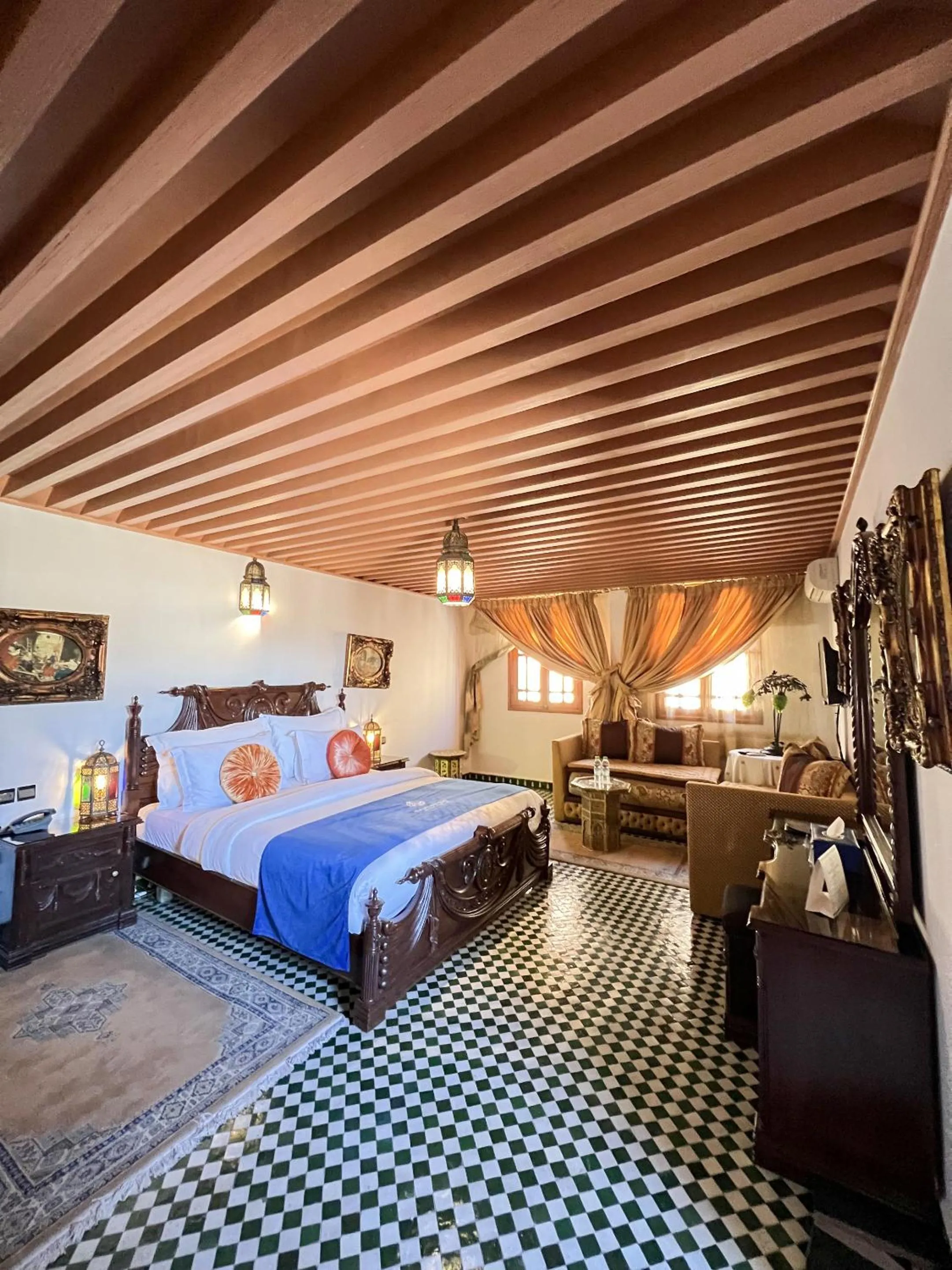 Bedroom, Bed in Le Riad Palais d'hotes Suites & Spa Fes