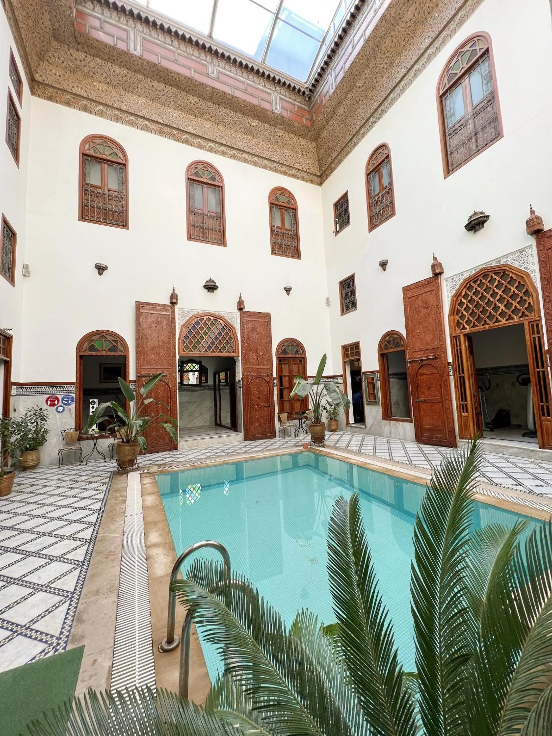 Swimming pool in Le Riad Palais d'hotes Suites & Spa Fes