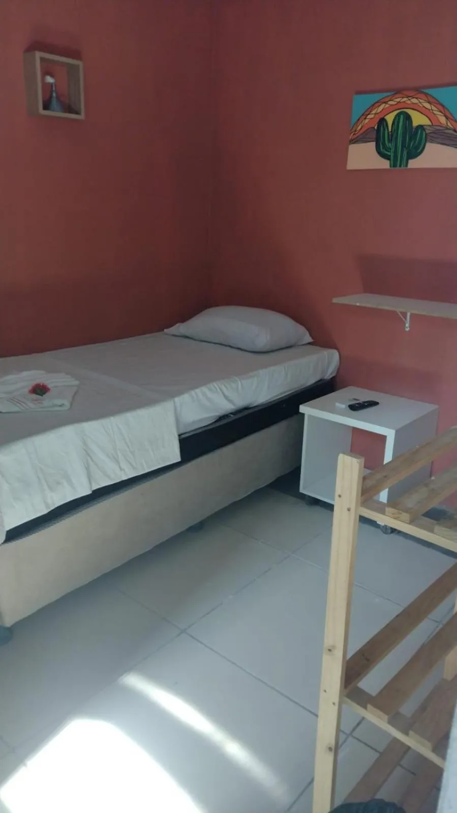 Bed in Pousada Maceio Praia