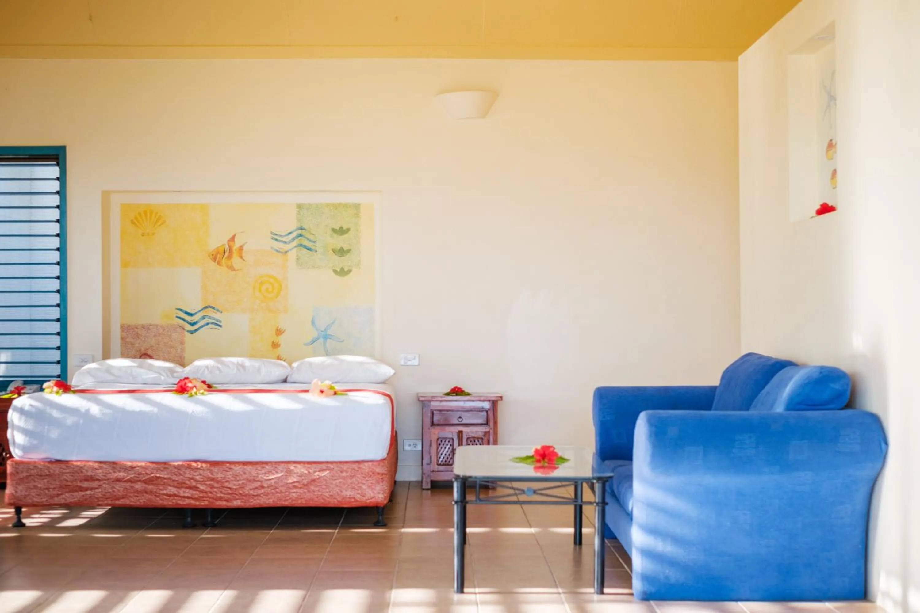 Bed in Fiji Hideaway Resort & Spa