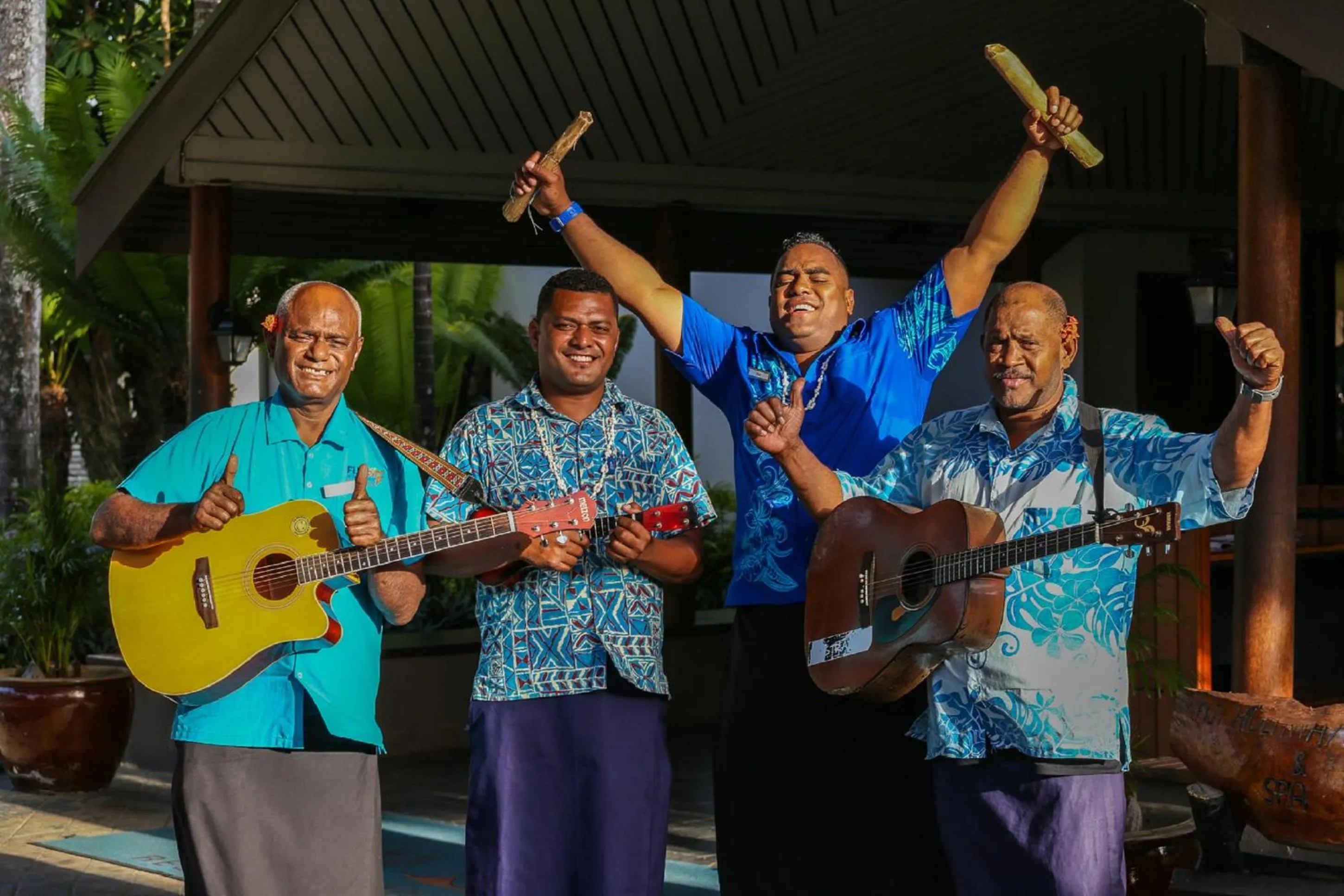 Staff in Fiji Hideaway Resort & Spa