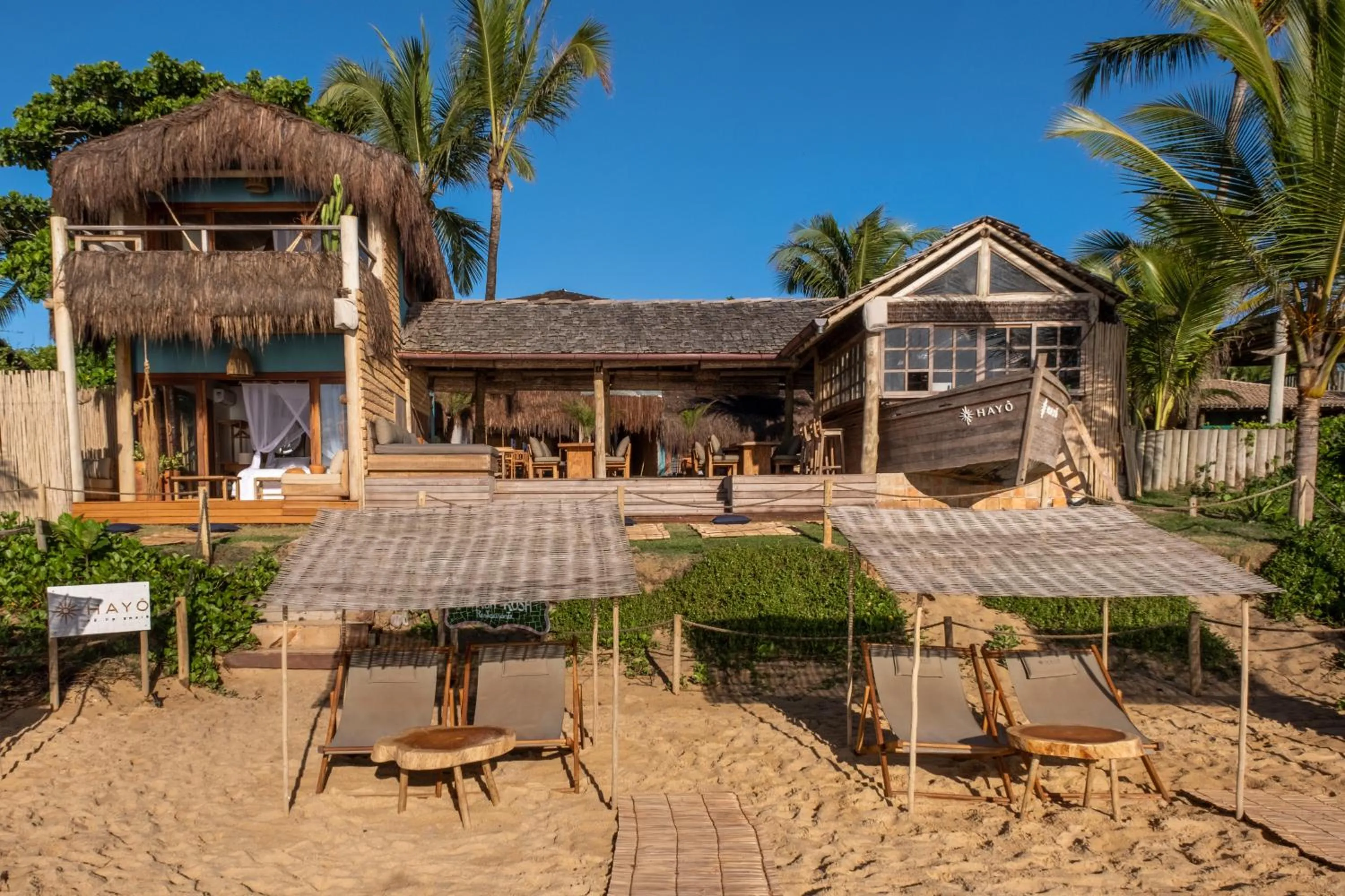 Restaurant/places to eat in Pousada Hayo Pé na Areia