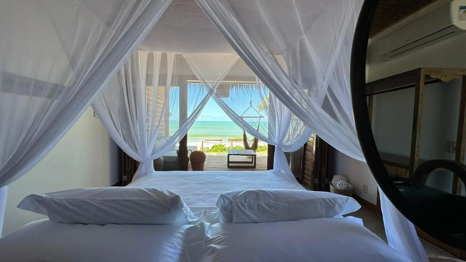 Bed in Pousada Hayo Pé na Areia