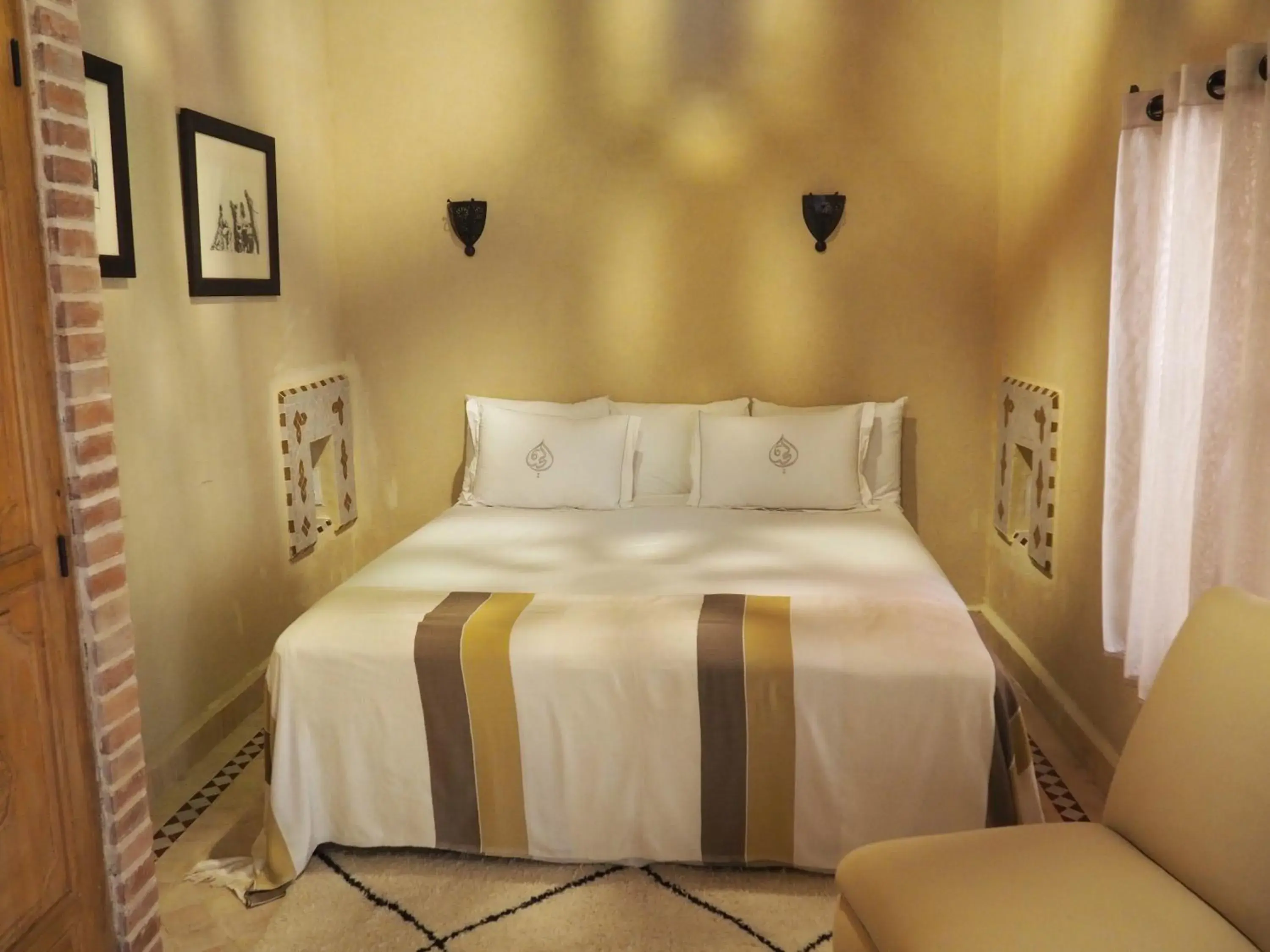 Standard Double or Twin Room in Riad Les Trois Palmiers El Bacha Standard Double or Twin Room in Riad Les Trois Palmiers El Bacha
