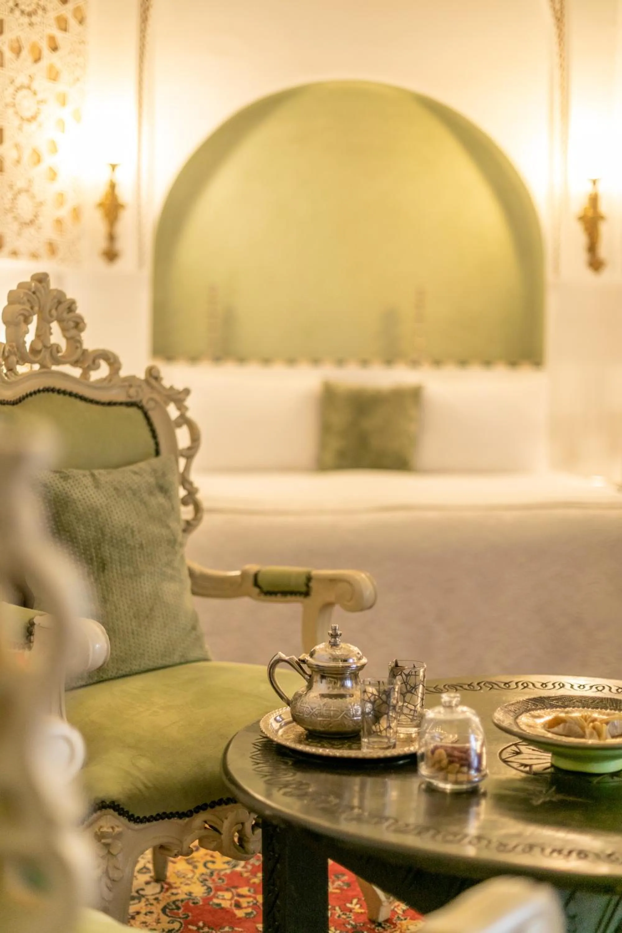 Decorative detail in Riad Les Trois Palmiers El Bacha