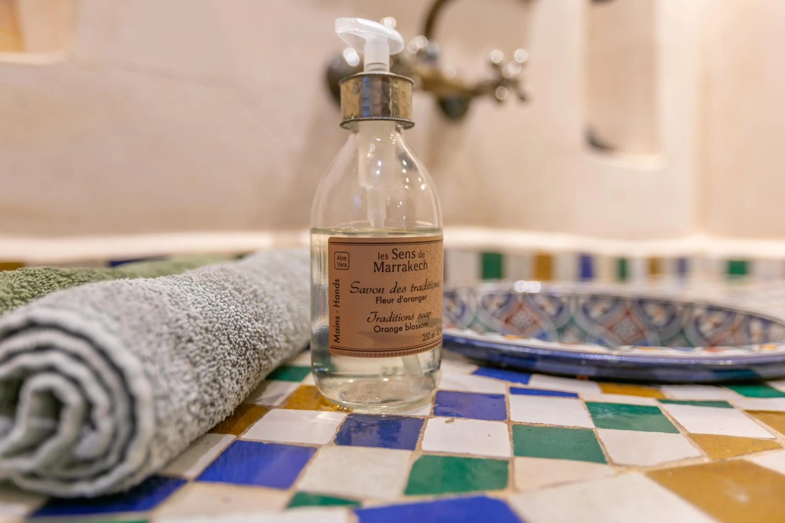 Decorative detail in Riad Les Trois Palmiers El Bacha