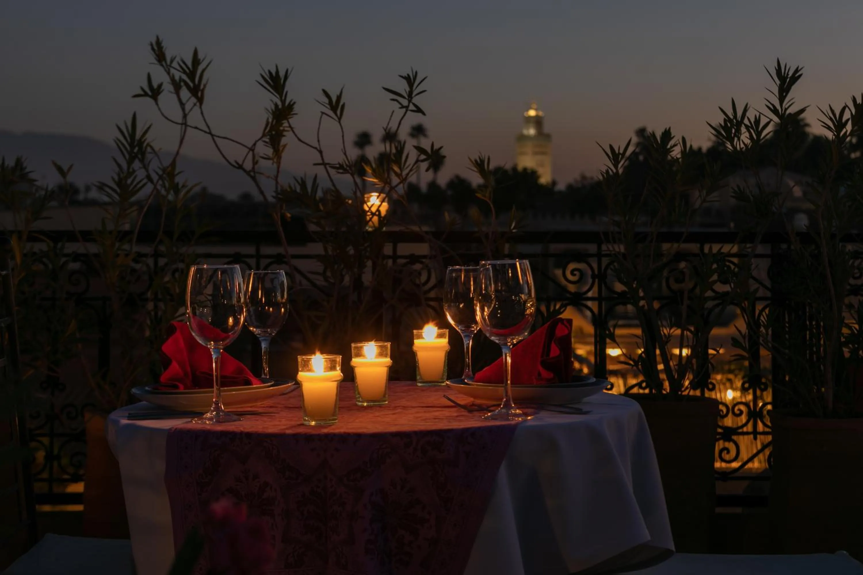City view in Riad Les Trois Palmiers El Bacha