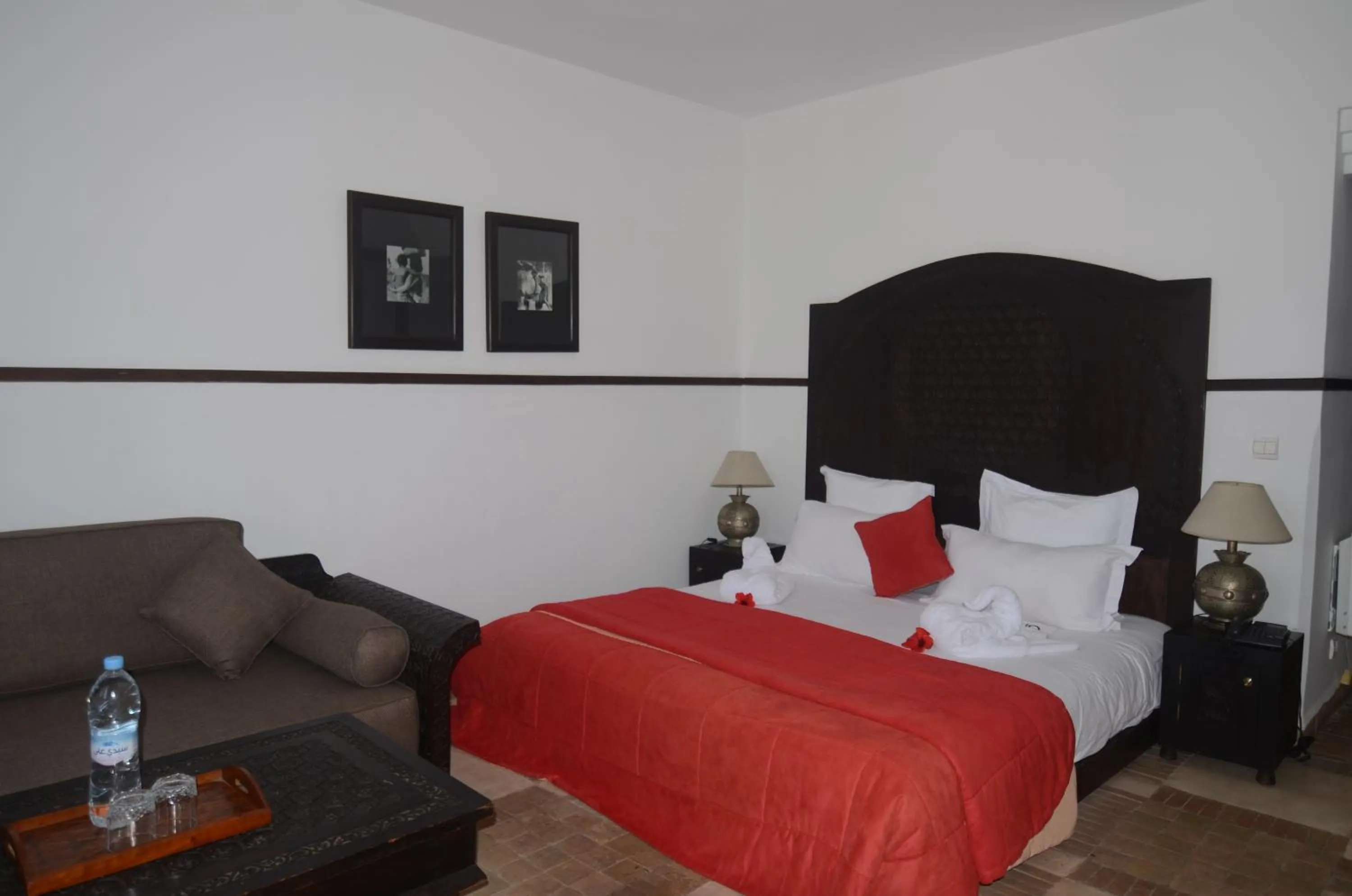 Bed in Hôtel Océan Vagabond